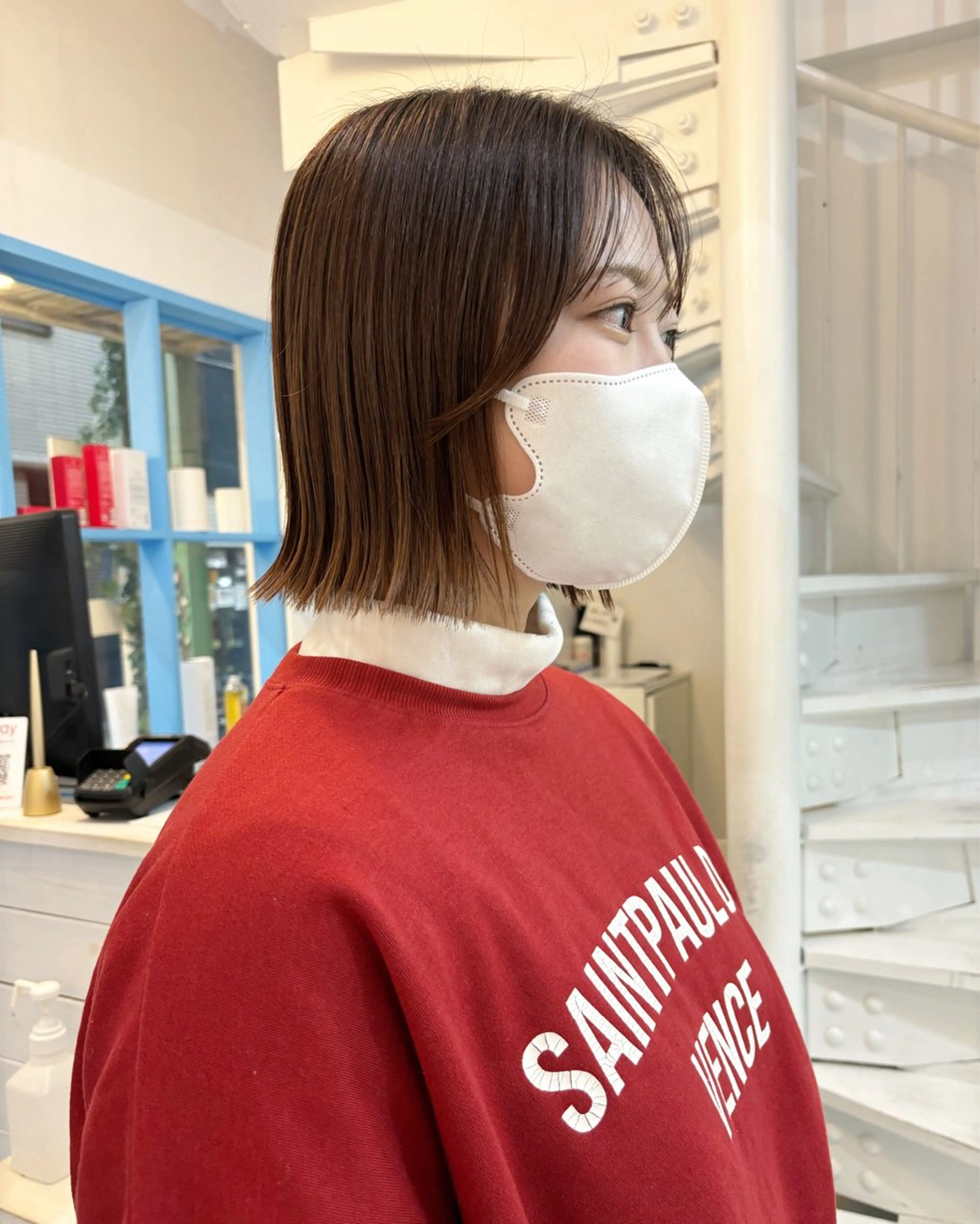 ショート カラー ボブ／ミニボブ／ akaneのヘアスタイル