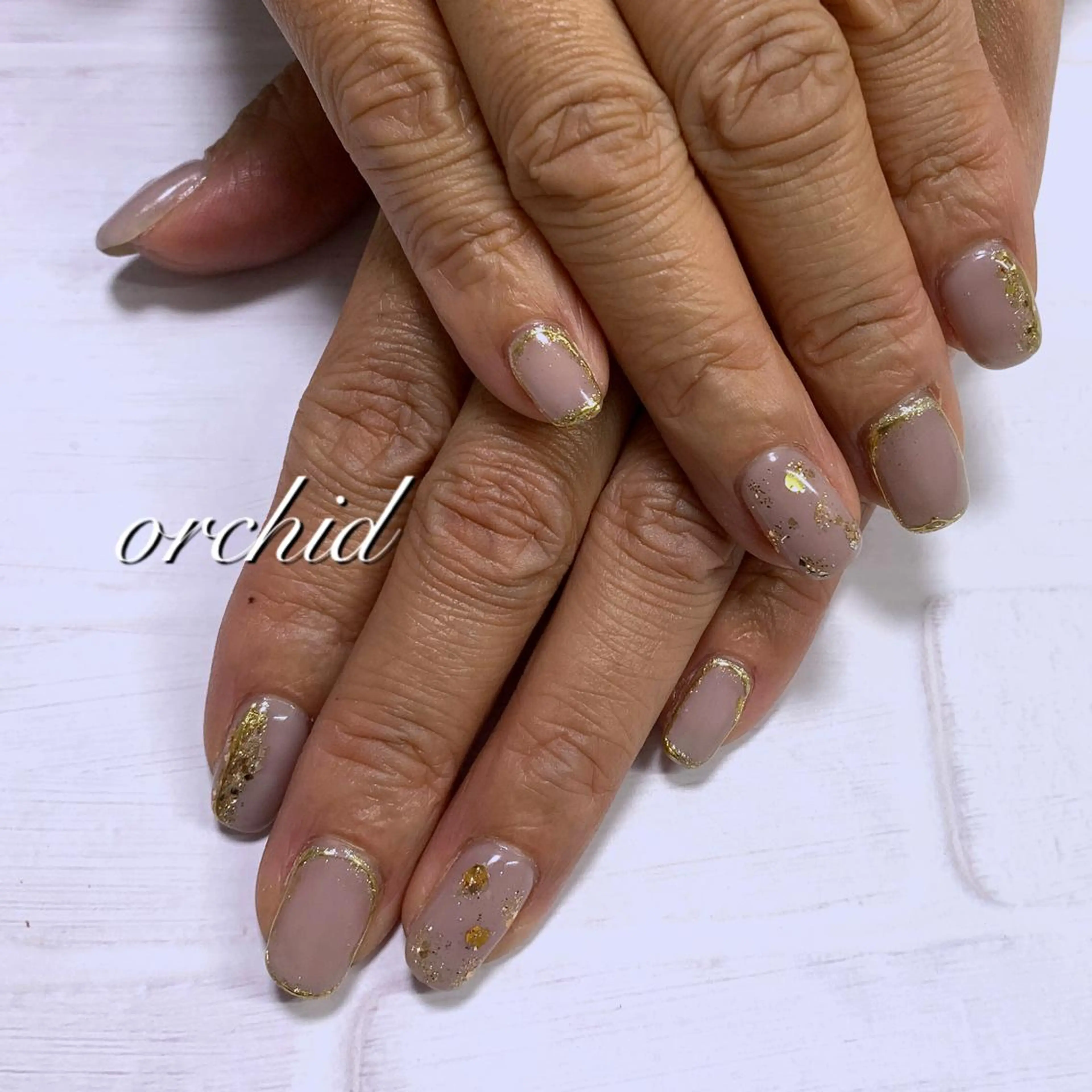 ネイル orchid ♡オーキッドのネイルデザイン