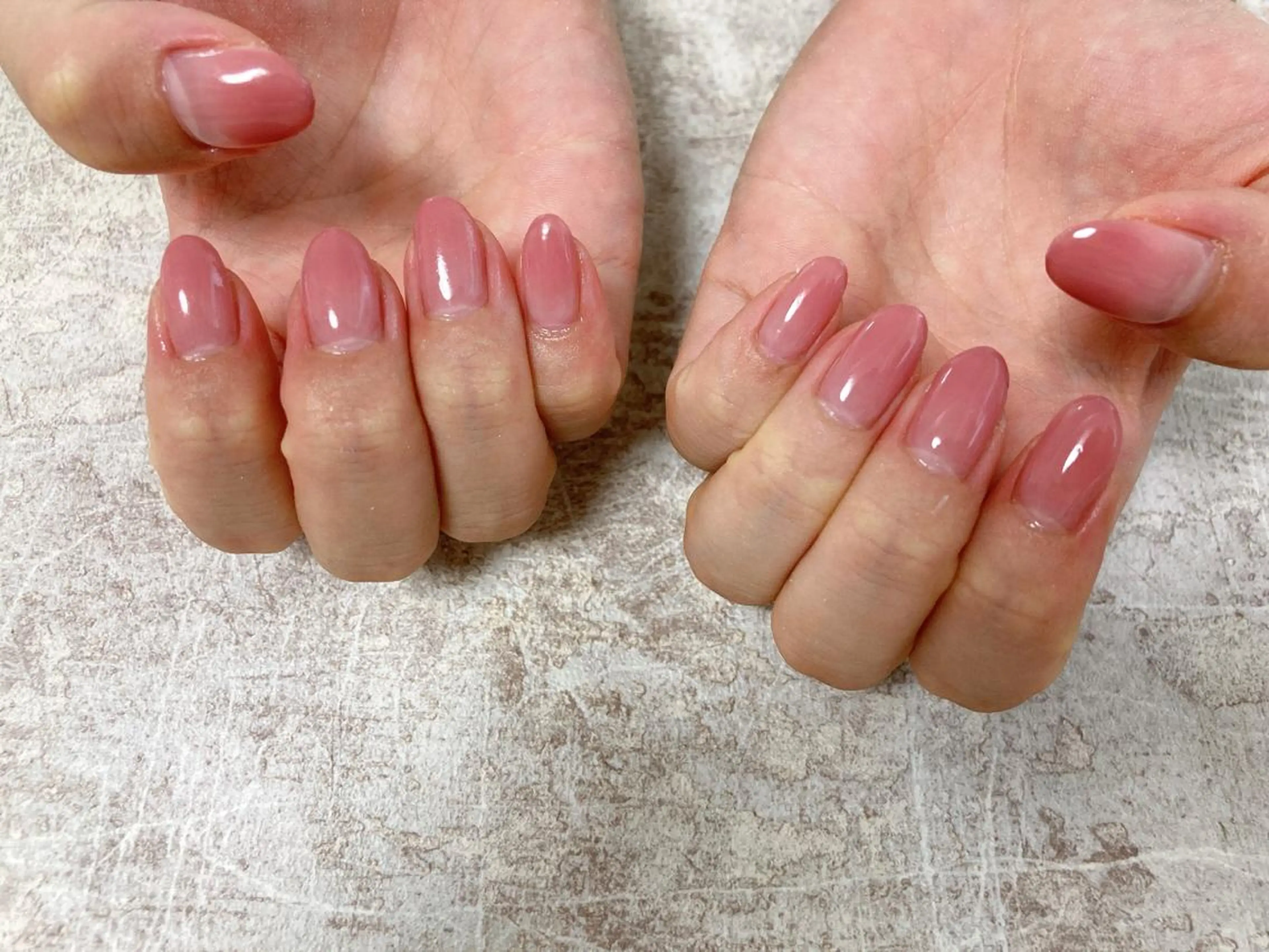 ネイル ピンク Mogu nail 二子玉川のネイルデザイン