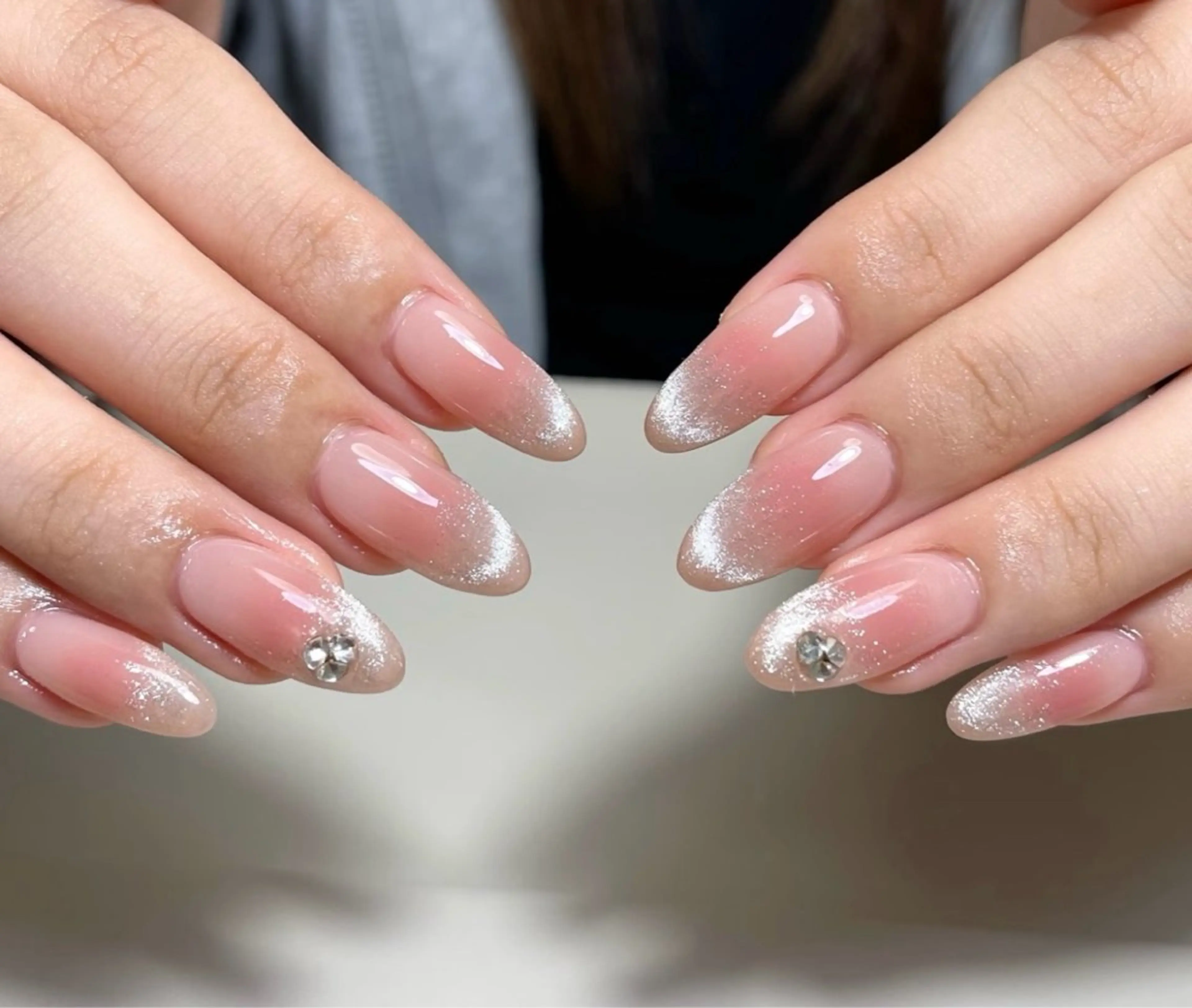 ネイル アートネイル チークネイル 長さ出し フラワーネイル フットネイル YK 美学院のネイルデザイン