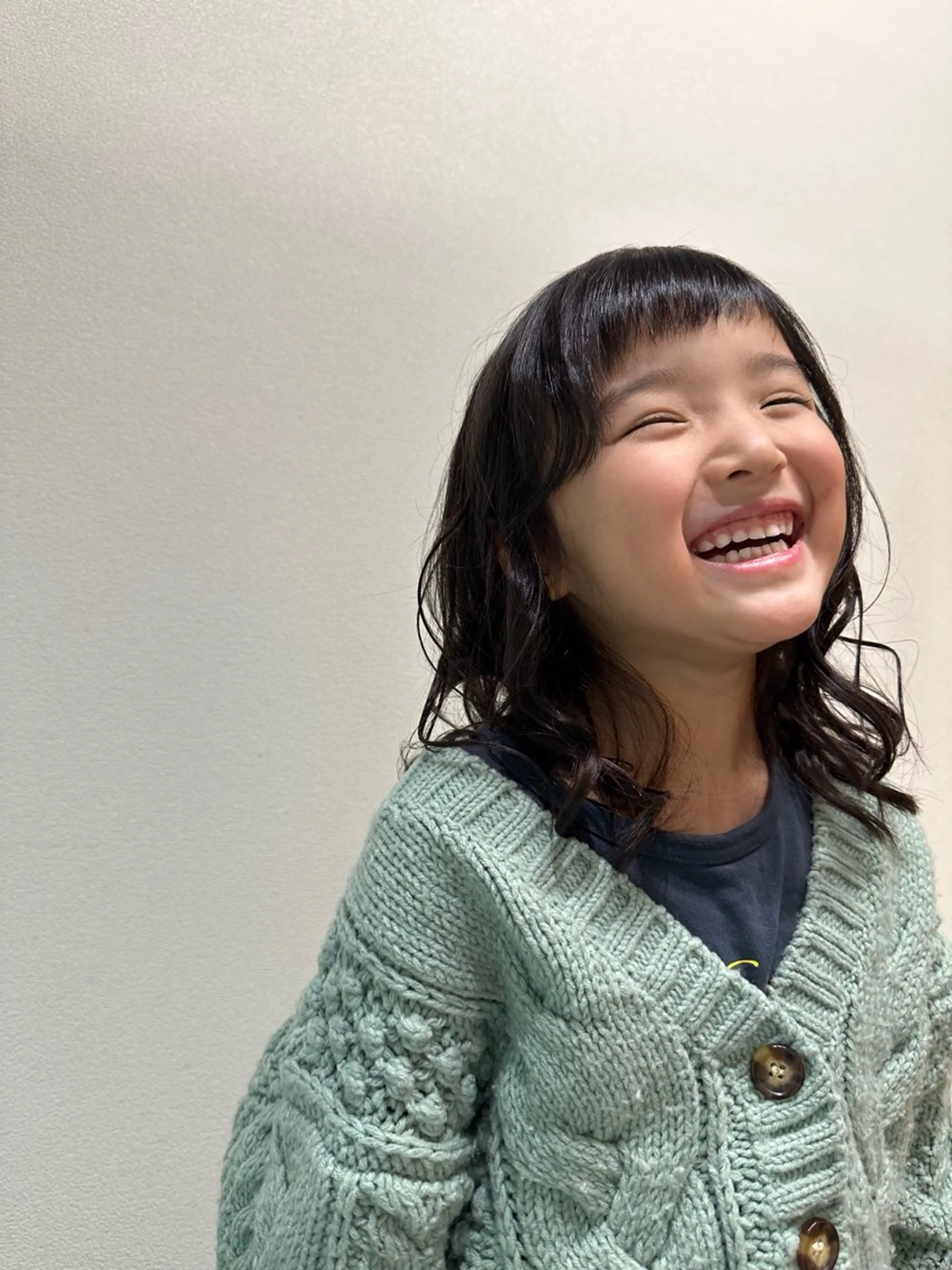 キッズ カット 髪質改善【縮毛矯正】 No.1りょうかのヘアスタイル