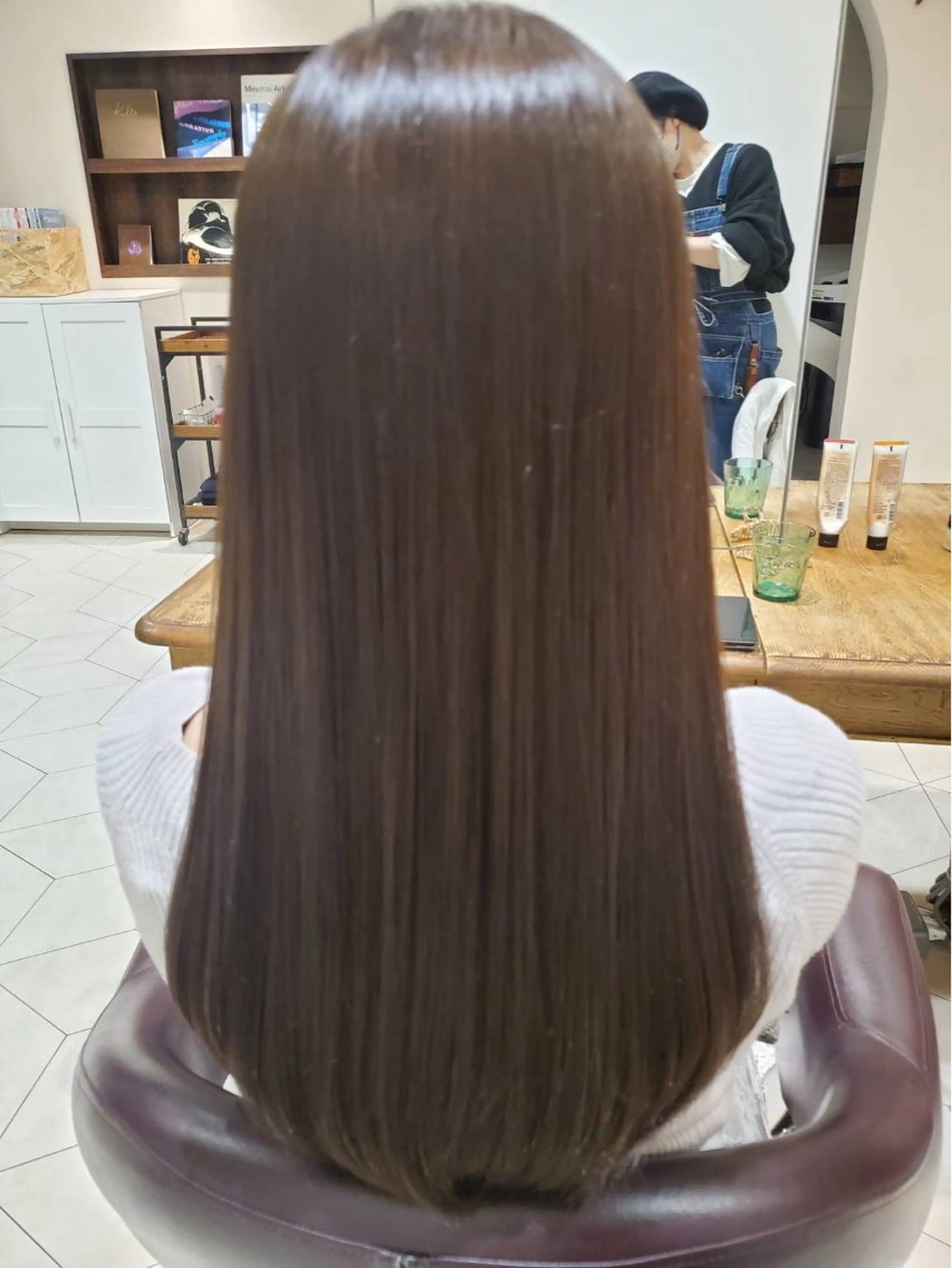 ロング 大倉 未波のヘアスタイル