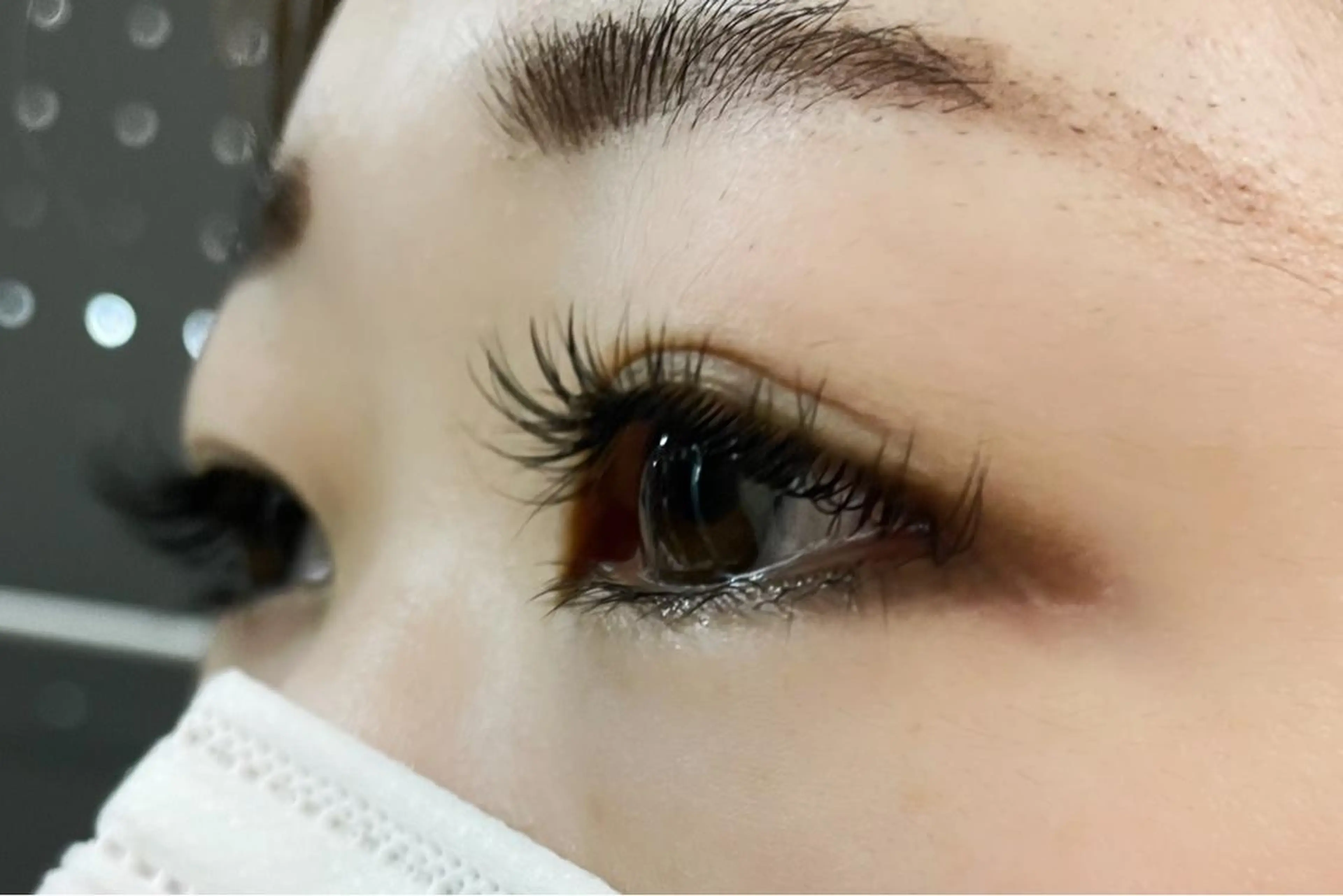 マツエク・マツパ Cカール 小山 麗奈のヘアスタイル