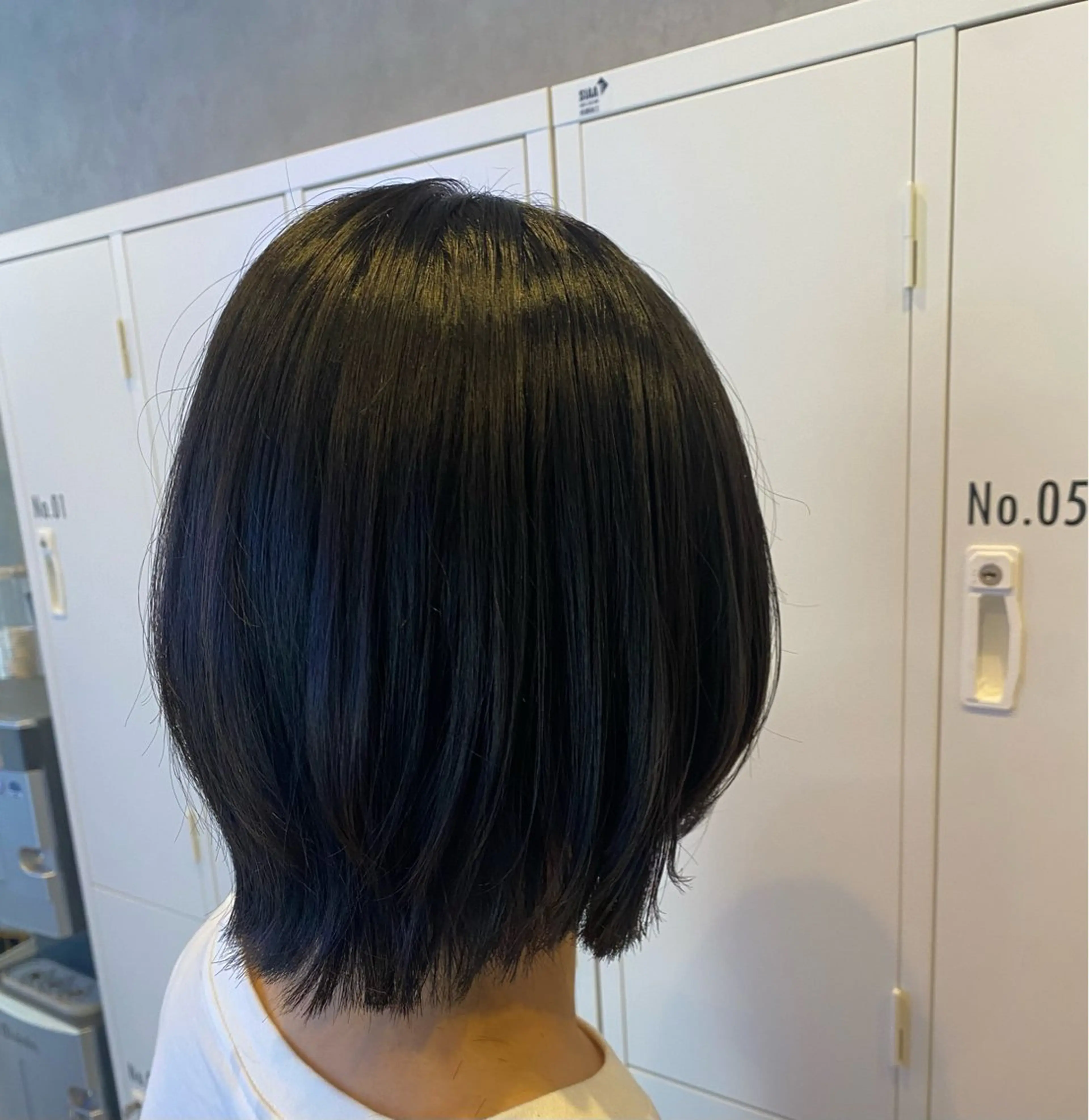 ショート ボブレイヤー ボブ レイヤーカット 吉田 恋々音のヘアスタイル