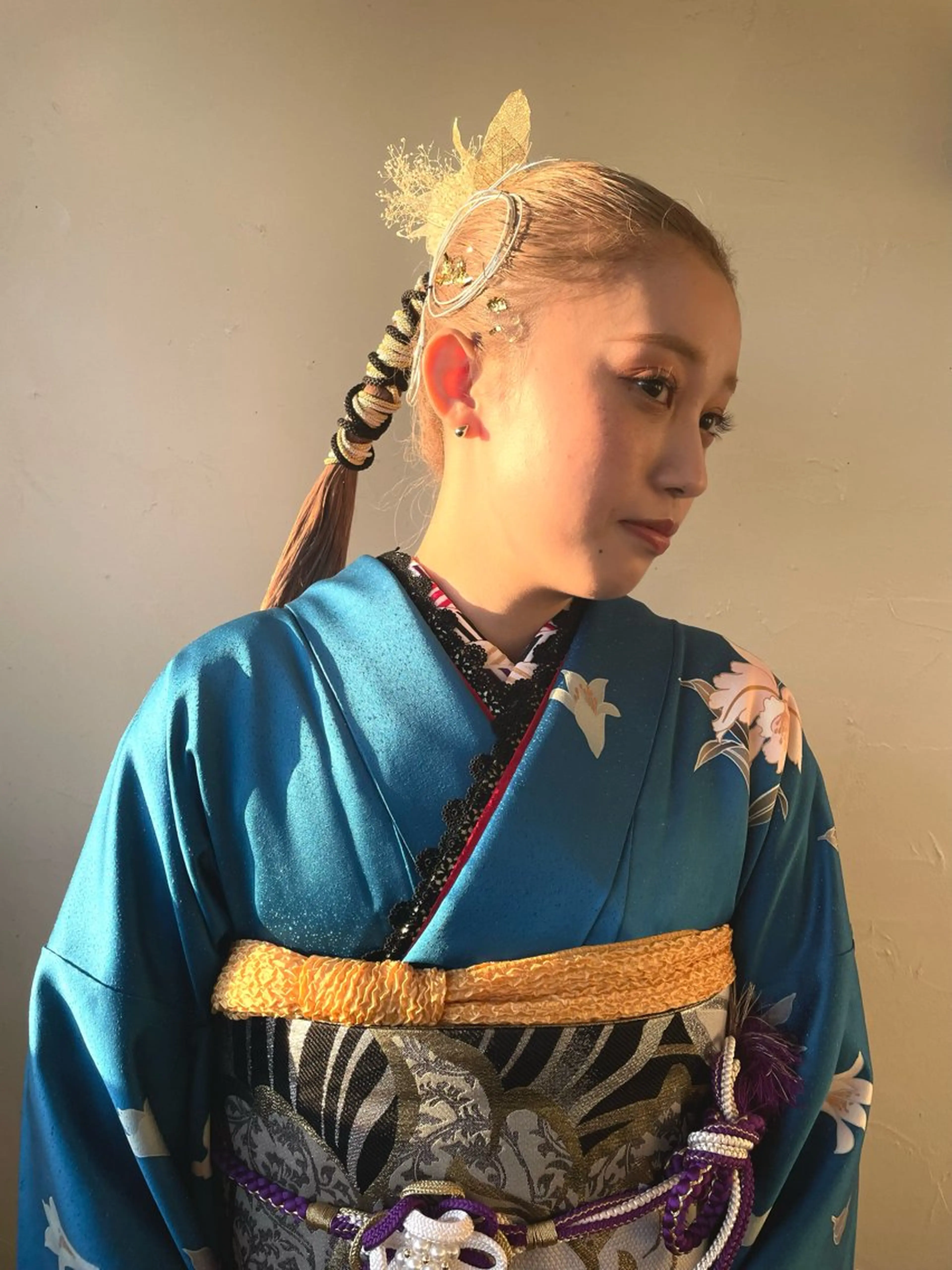 ヘアアレンジ ルプラボウ/日野 /ショート/レイヤーのヘアスタイル