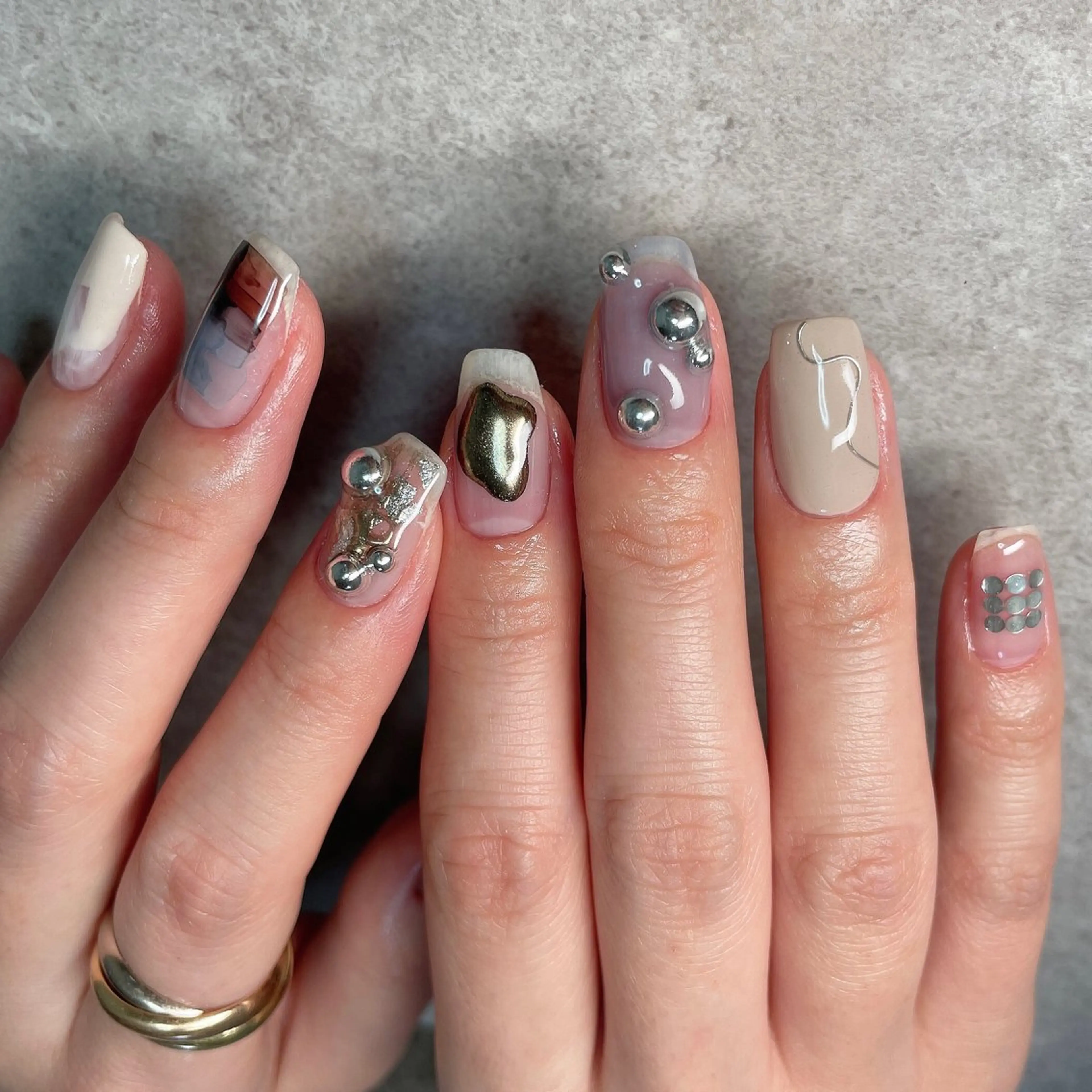 ネイル ハンドネイル lilbondir. chiharuのネイルデザイン