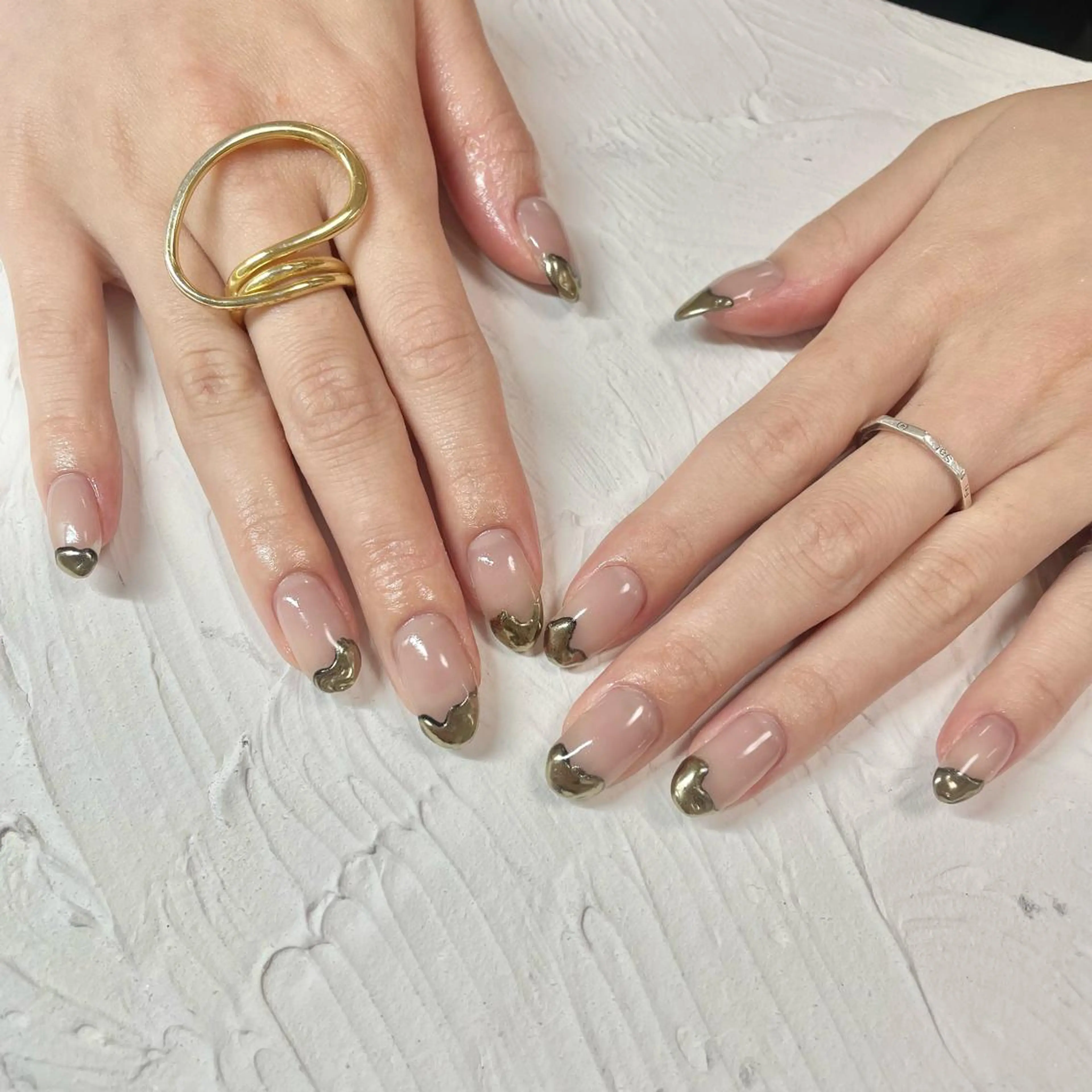 ネイル ニュアンスネイル ハンドネイル フットネイル 🎀AYAKO 🎀中韓ネイルのネイルデザイン