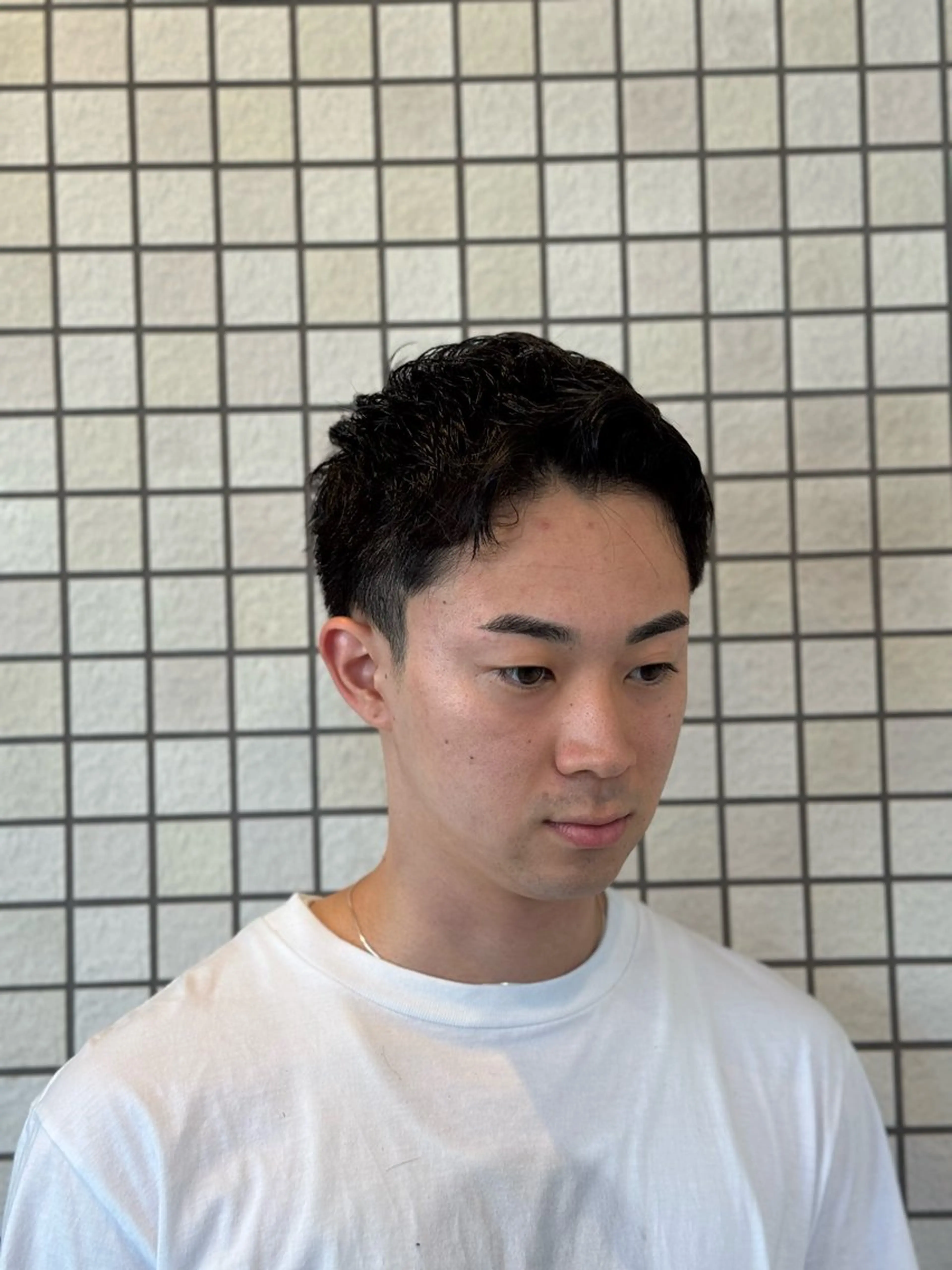 メンズ カット leo/ロング／ レイヤーカット⛈️のヘアスタイル