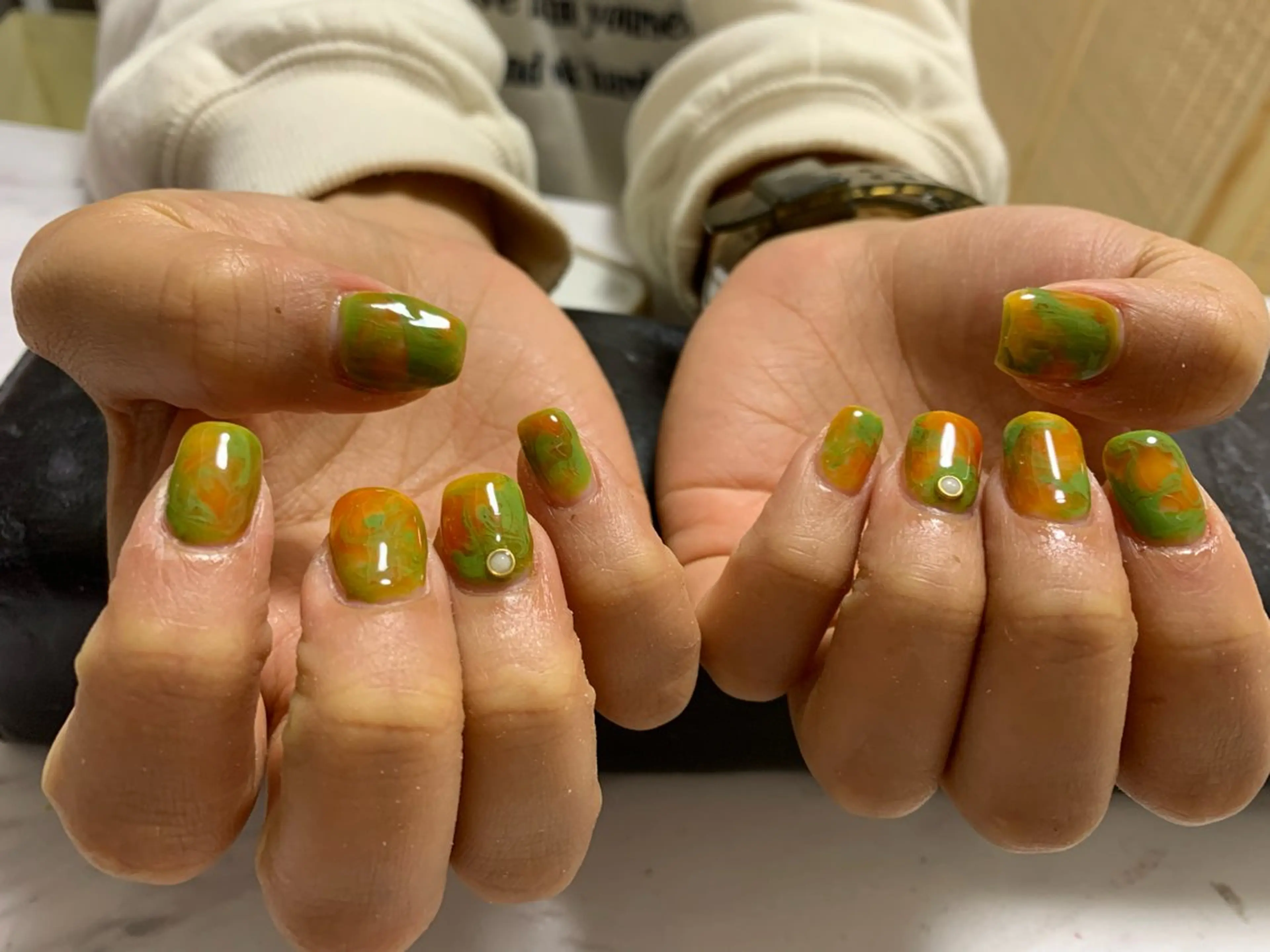 ネイル しょう えんきんのネイルデザイン