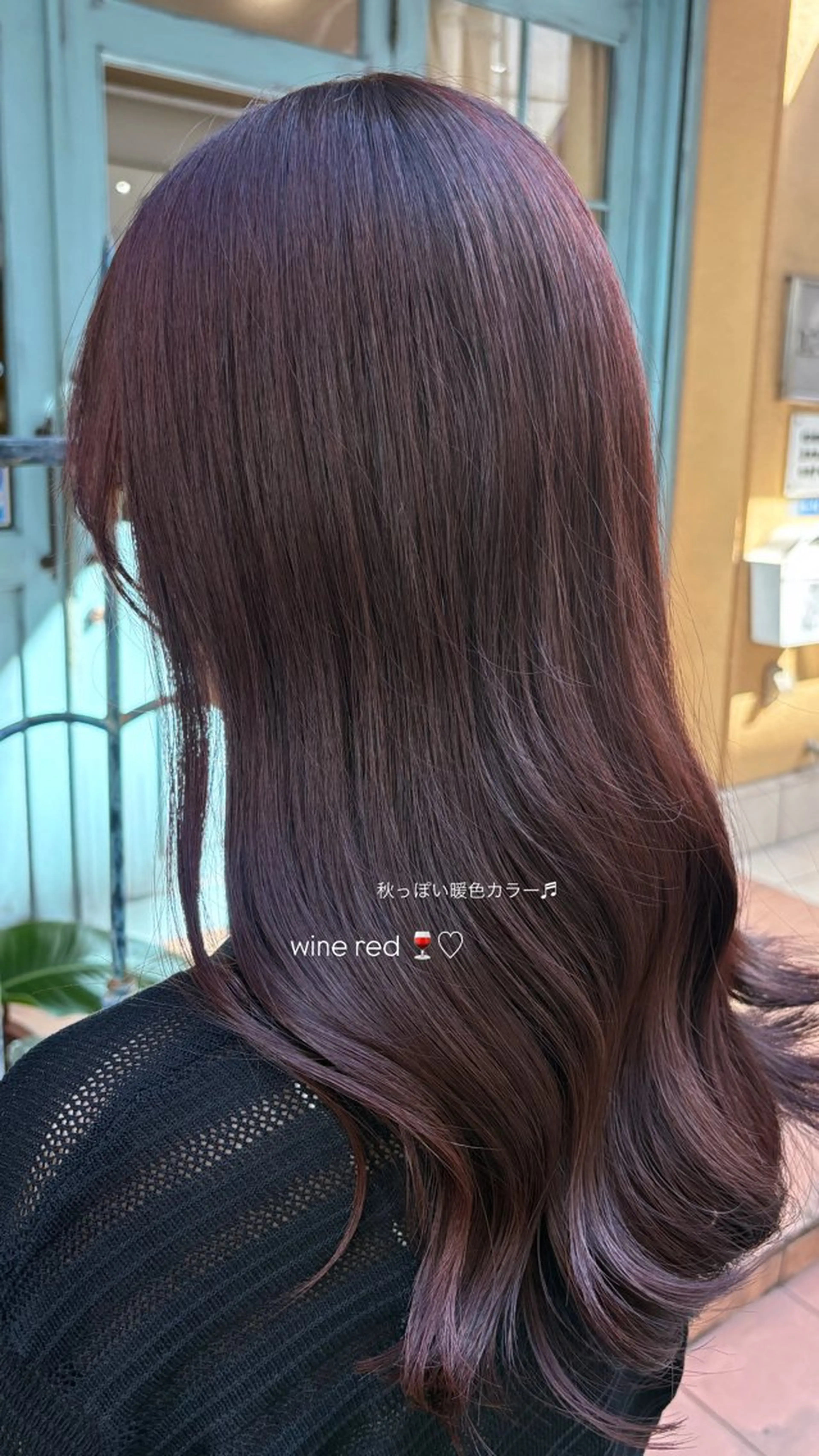 セミロング カット ヘアカラー トリートメント なぎさ 心斎橋美容室のヘアスタイル