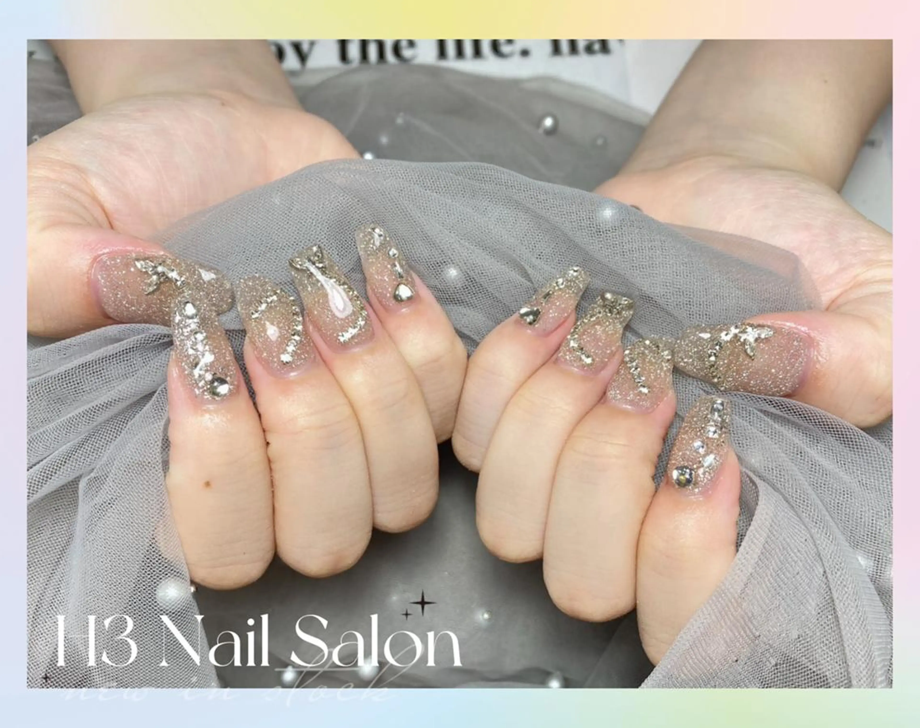 ★HAND チップ長出し120分定額デザイン ◎店内人気デザイン豊富の写真