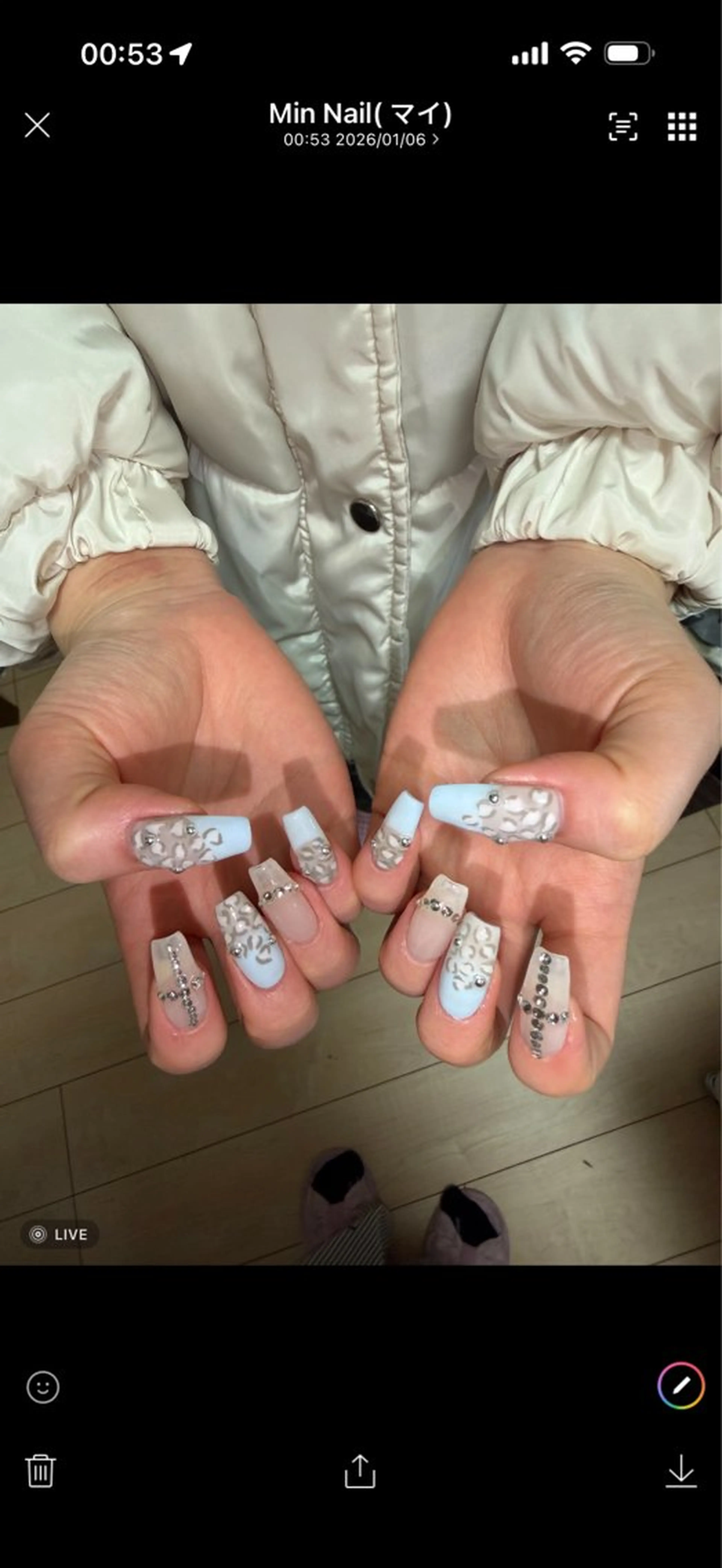 ネイル Min nail 自宅サロンのネイルデザイン