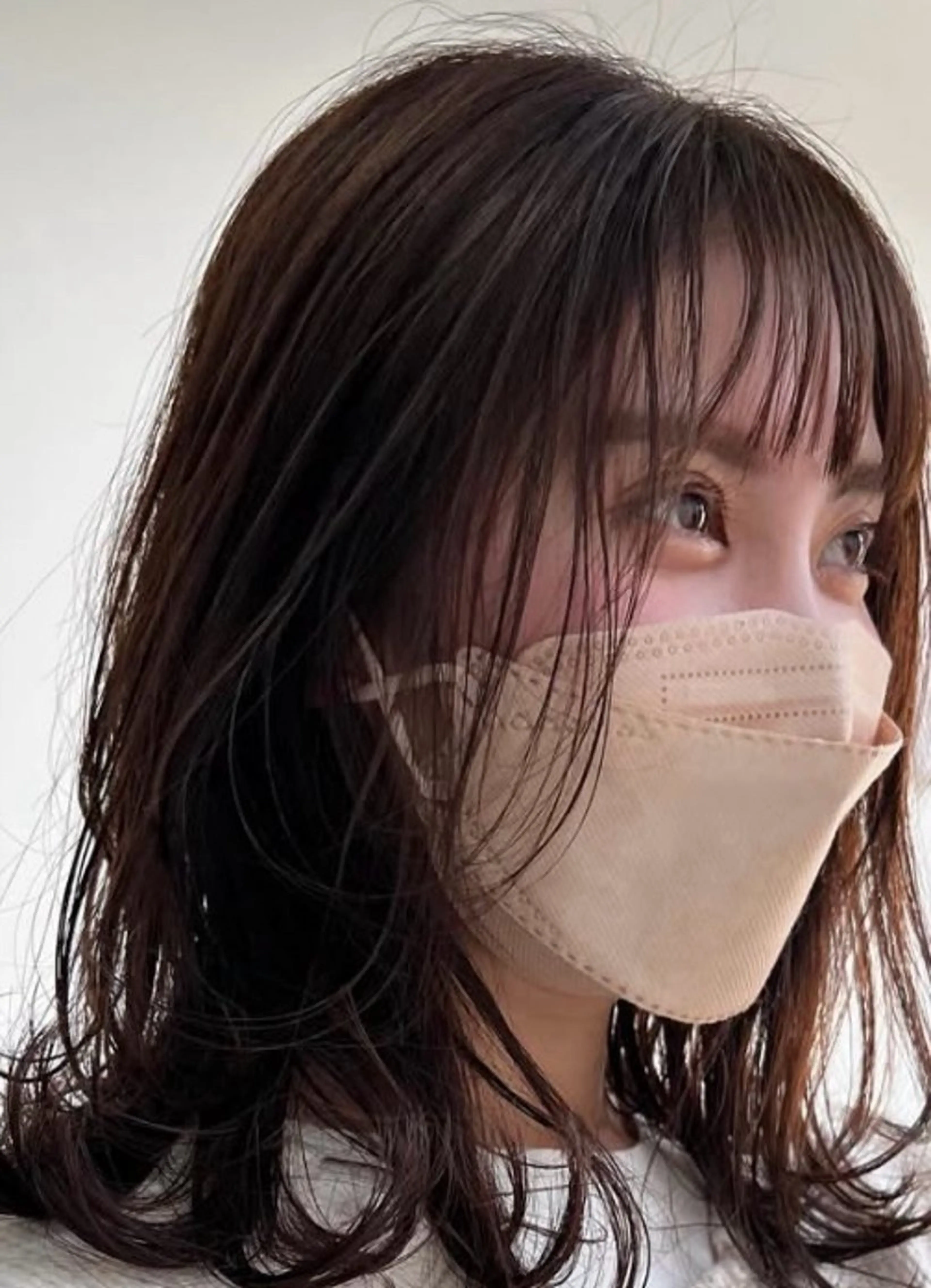 ミディアム カラー ブラウンカラー ココアブラウン SalonEF 名駅店所属・SalonEF 芽生/MEIのマツエク・マツパデザイン