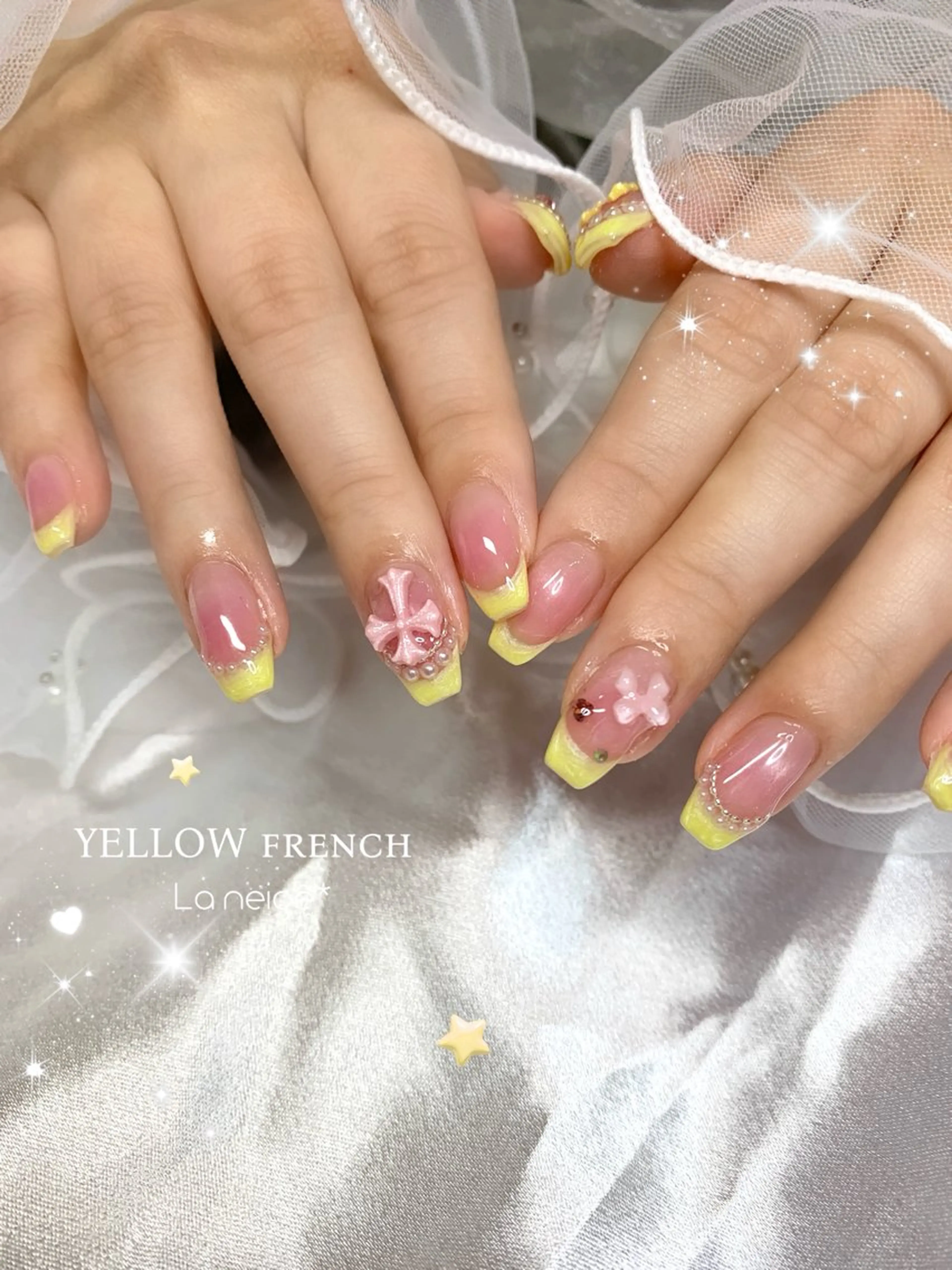 ネイル ハンドネイル La neige* yuki 🐩🌙のネイルデザイン