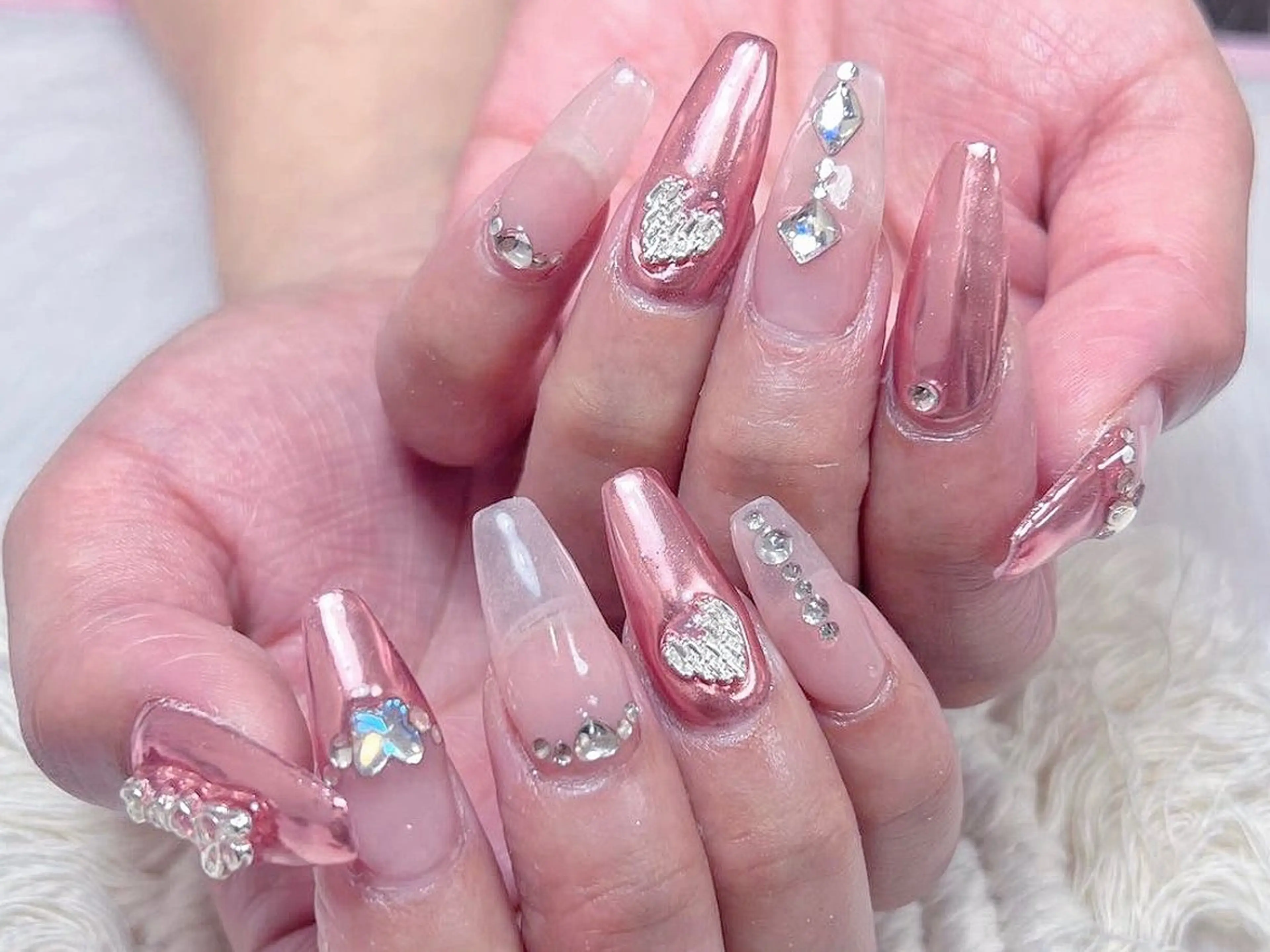 ネイル 持ち込み スカルプネイル ハンドネイル DEMAIN- 🕊️研修のネイルデザイン