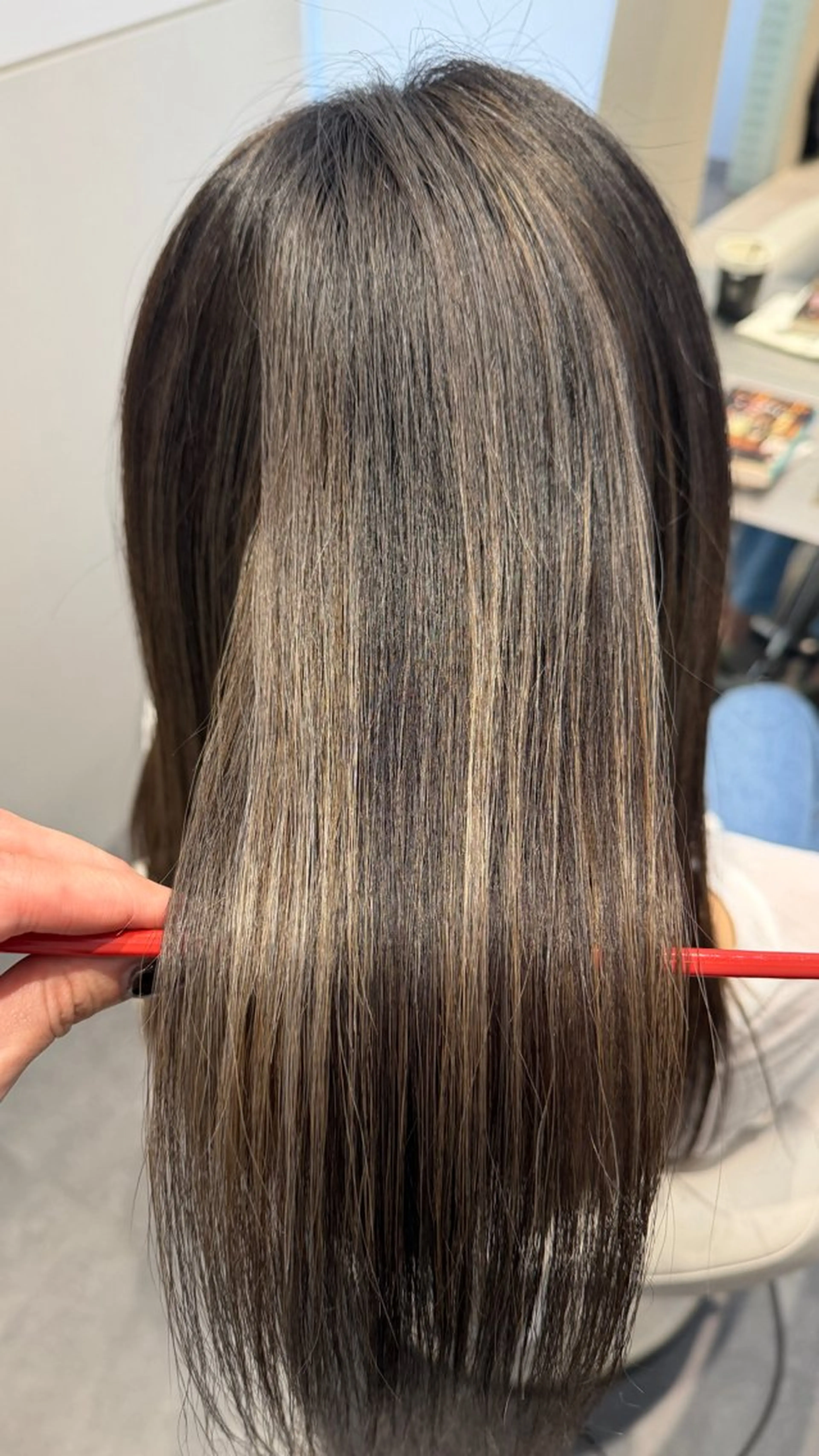 ロング 髪質改善 トリートメント SALOWIN銀座RAYⅡ所属・齋藤 沙耶佳のヘアスタイル