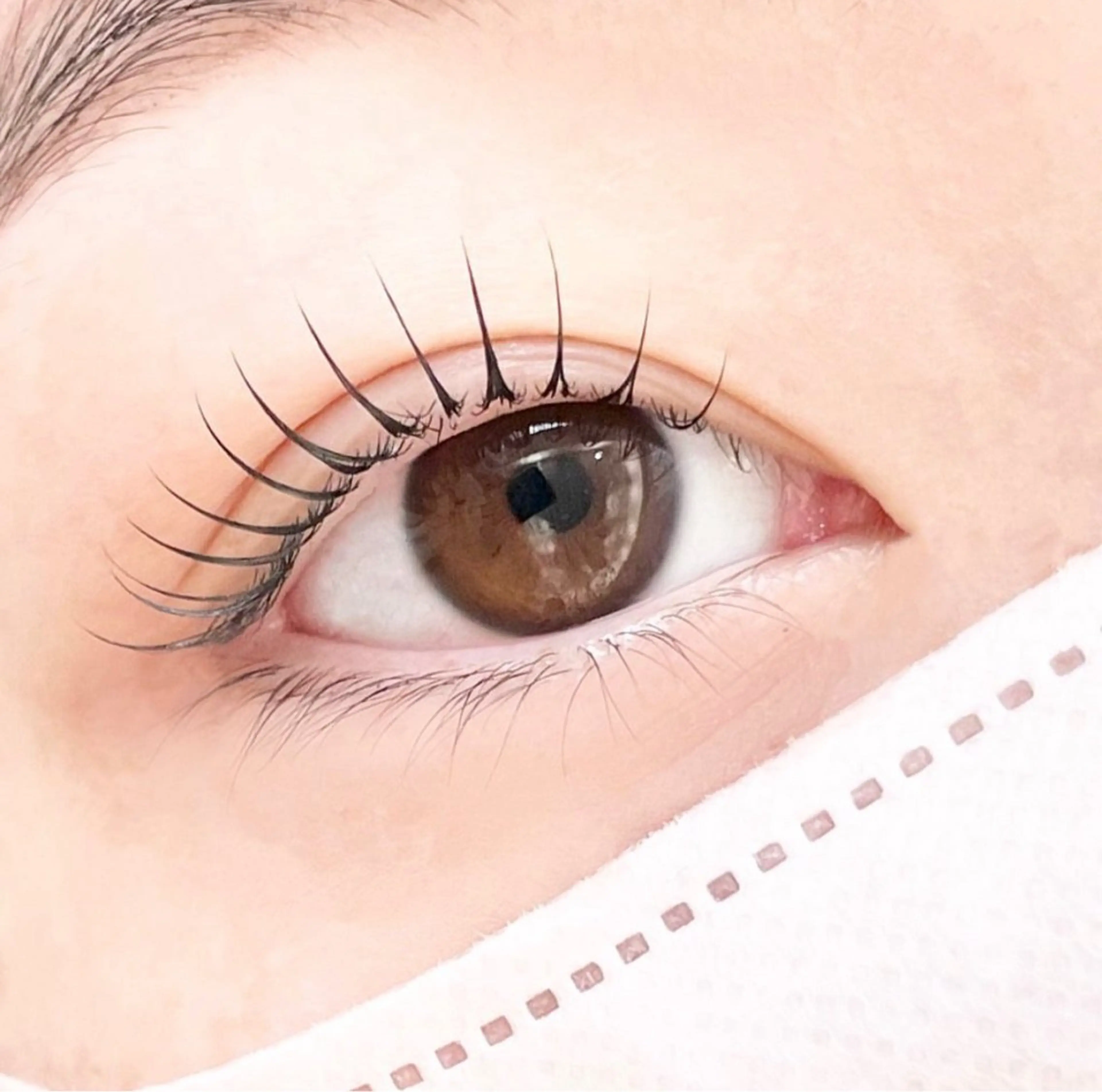 上まつげパーマ¥8,200 🌈保湿アイパック付き♪の写真
