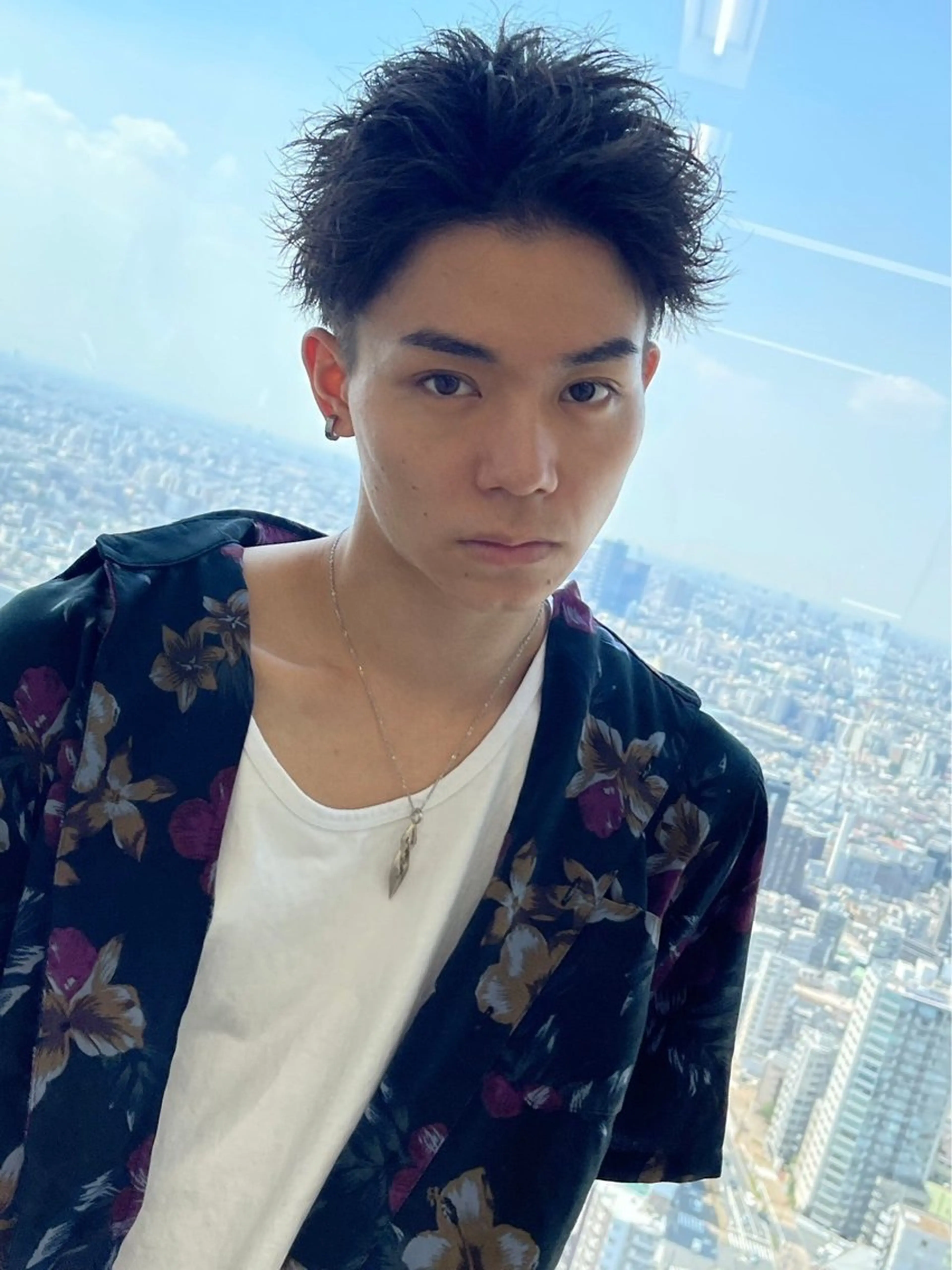 ショート ヘアアレンジ メンズ カット メンズカット/ レベッカ 髙下 幹大のヘアスタイル