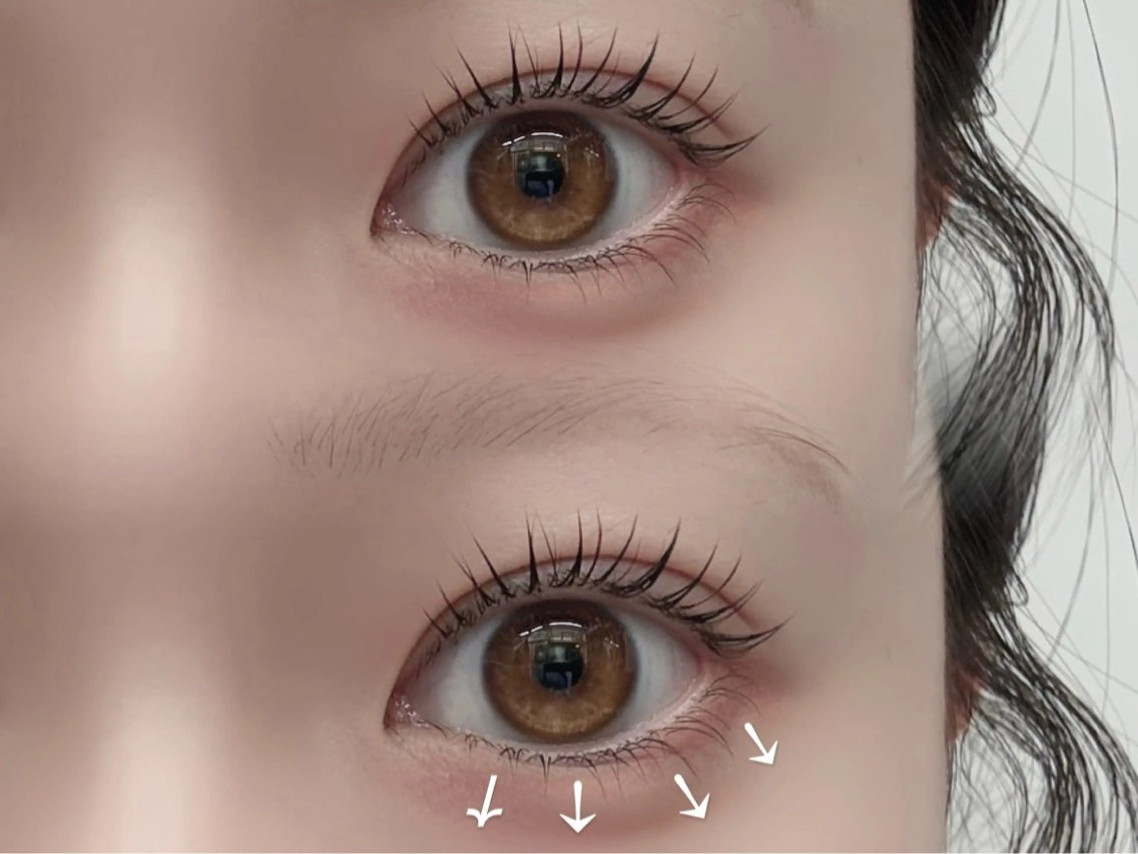 マツエク・マツパ まつげパーマ 下まつげエクステ Lien eyelash 南流山所属・Lien(リアン) 南流山のマツエク・マツパデザイン