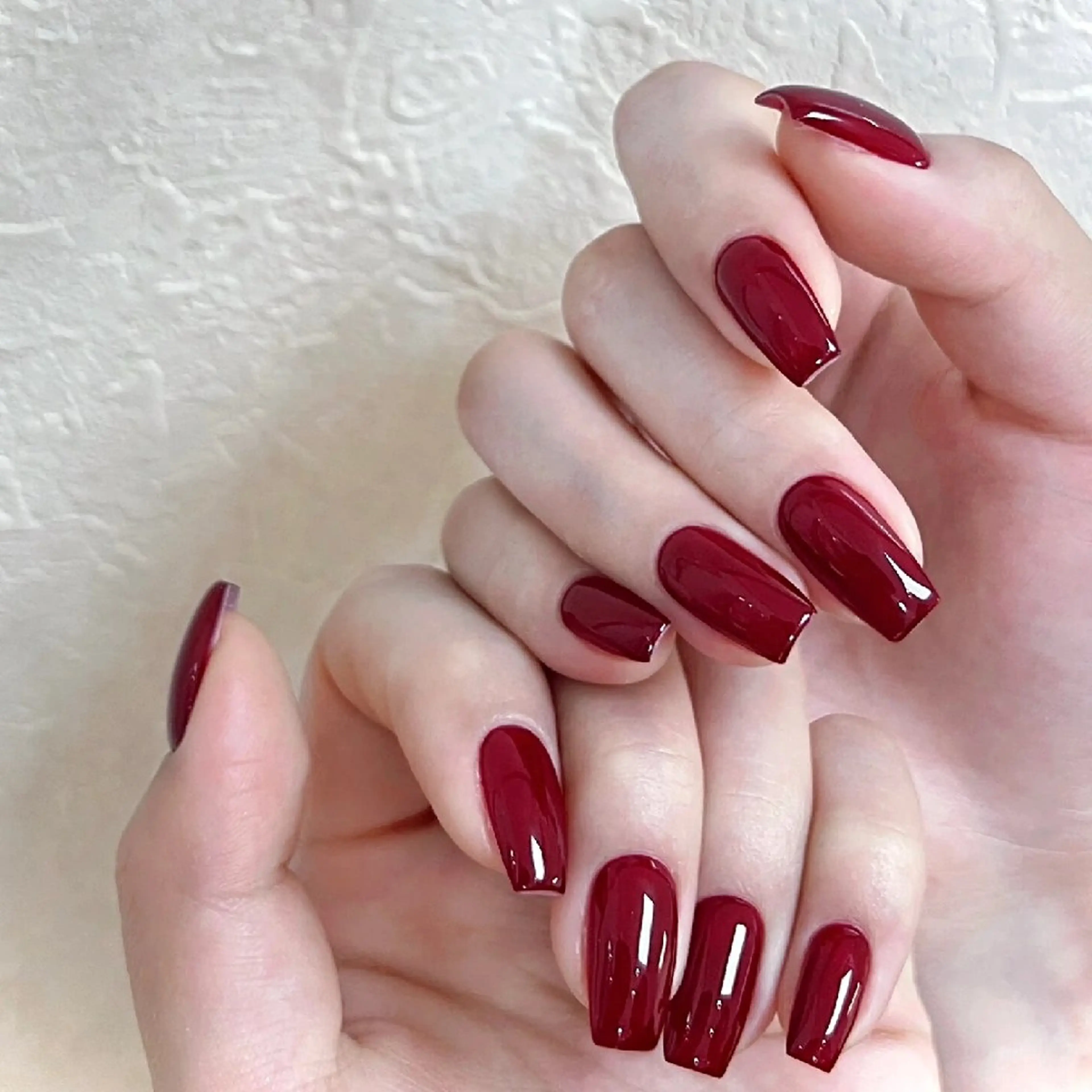 ネイル ネイリストゆか💅 長さだし、深爪矯正のネイルデザイン