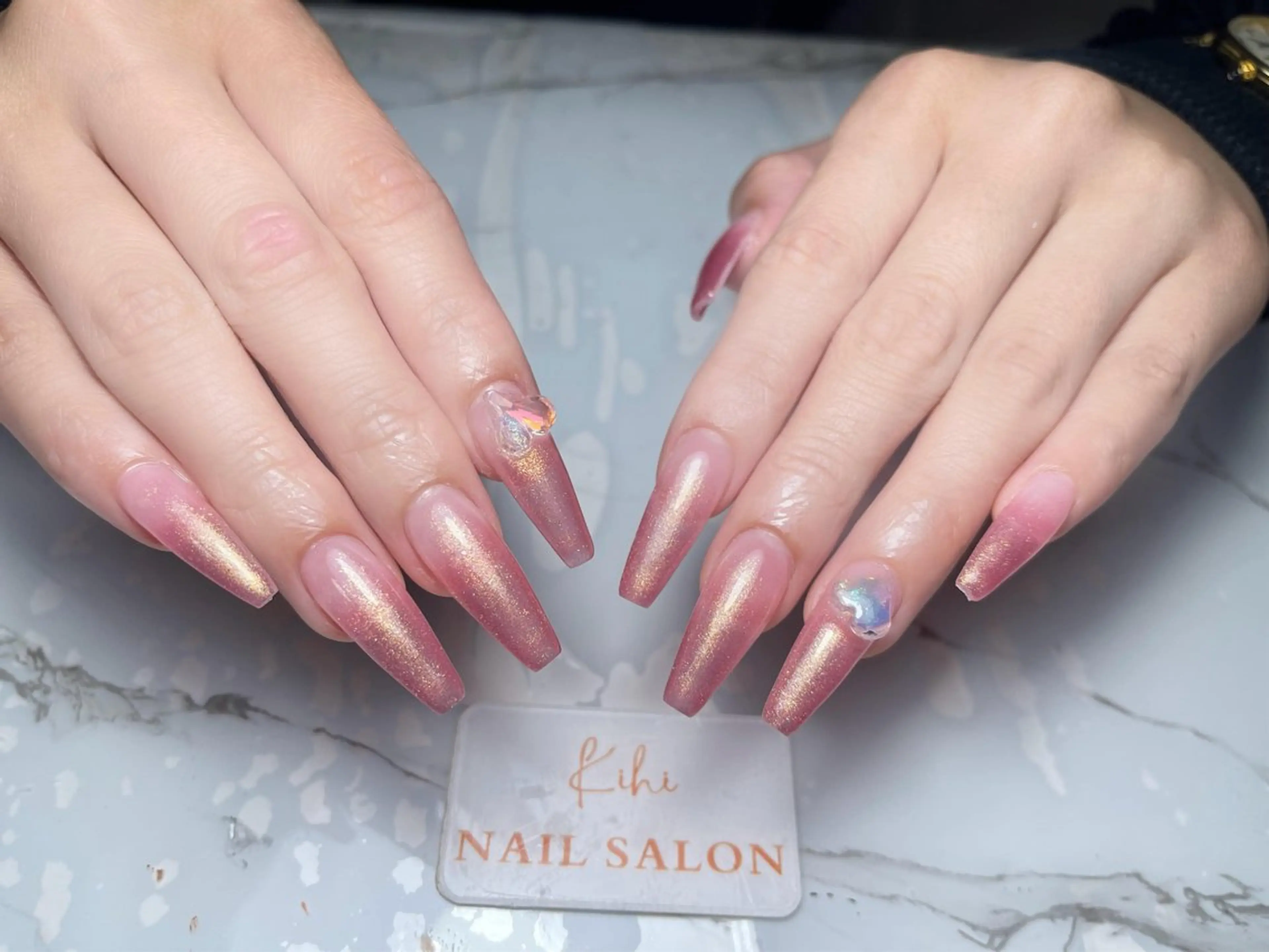 ネイル アートネイル フレンチネイル ジェルネイル グラデーション 韓国ネイル ハンドネイル 💕鈴木ユリ パラジェル/オフ無料のネイルデザイン