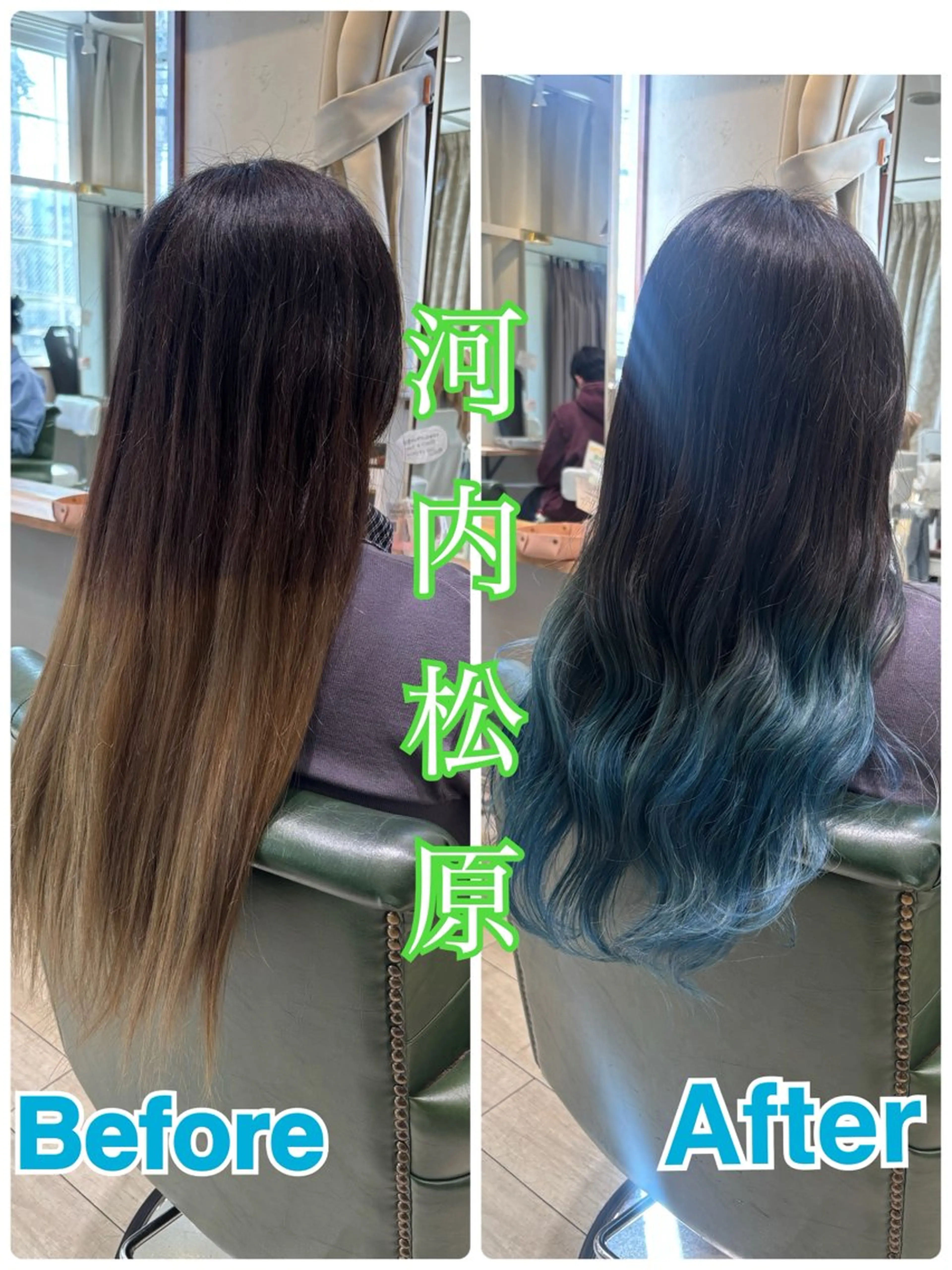 ロング カット ヘアカラー laffin❁ななみ /パーマスタイルのヘアスタイル