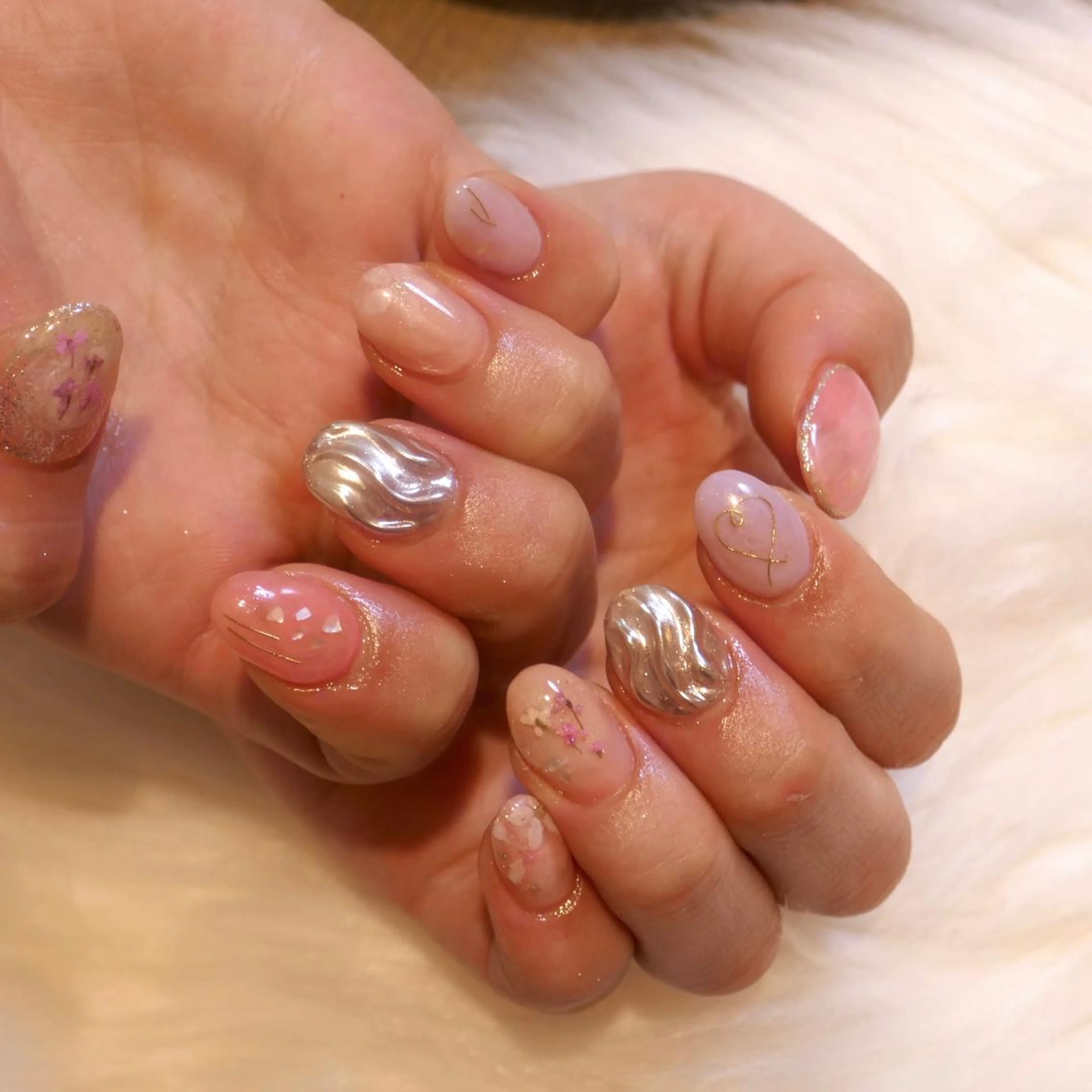 ネイル 春ネイル ハンドネイル Chipieee Tokyoのネイルデザイン