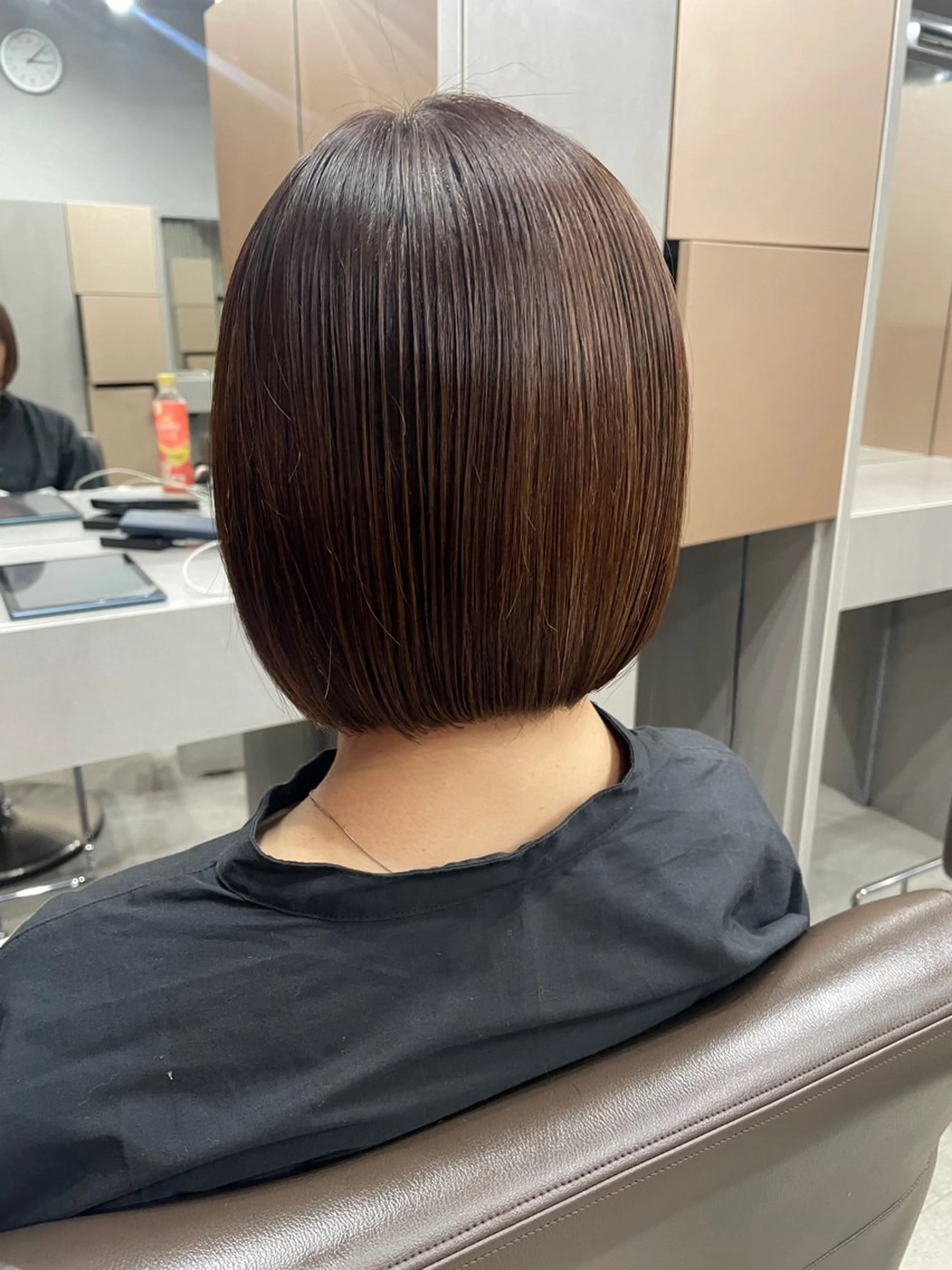 ミディアム カラー カット ヘアカラー トリートメント 表参道/髪質改善・ 透明感 colorのヘアスタイル