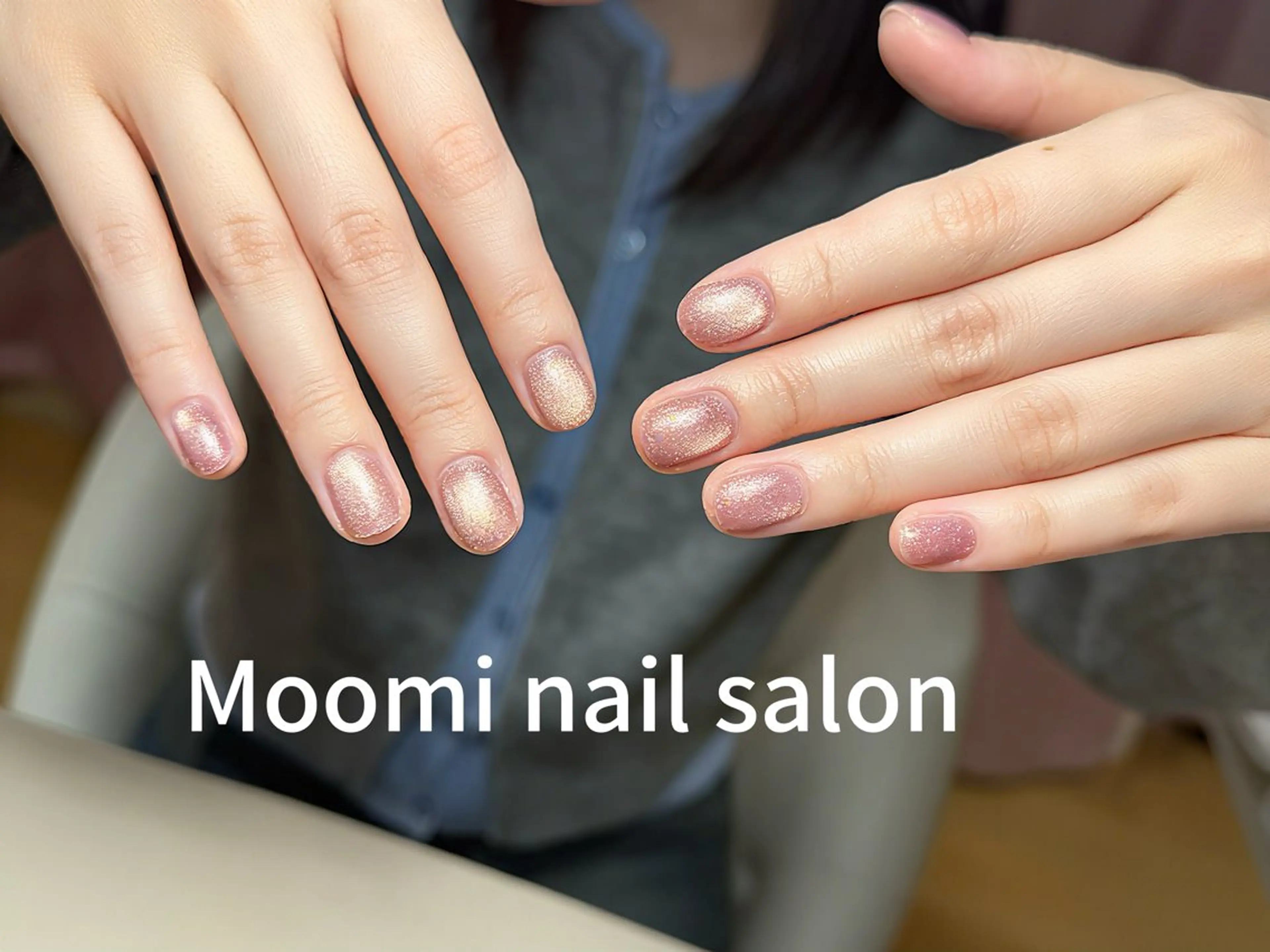 ショート ハンドネイル Moomi nail salonのネイルデザイン