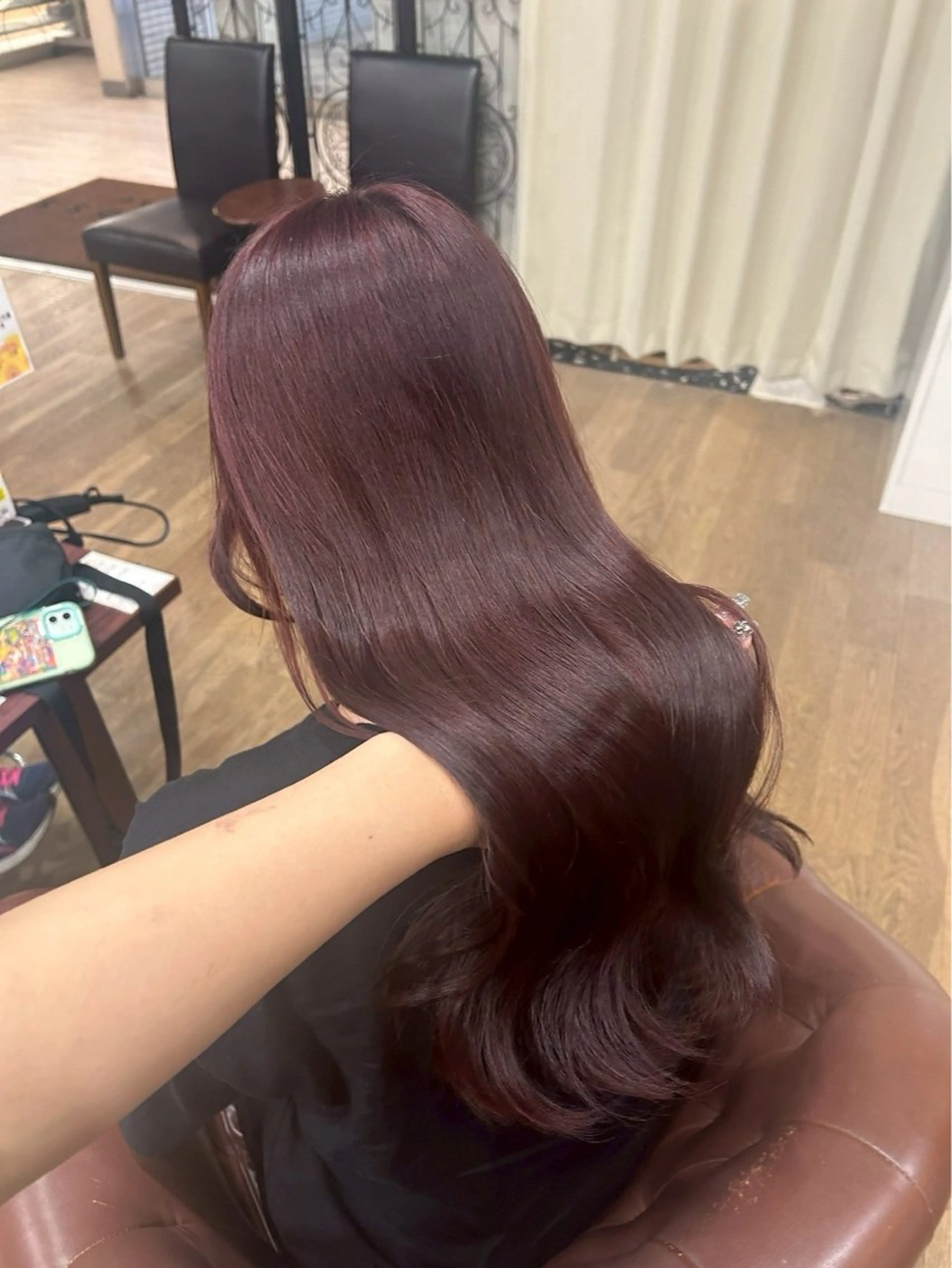 ロング 坂本 小春のヘアスタイル