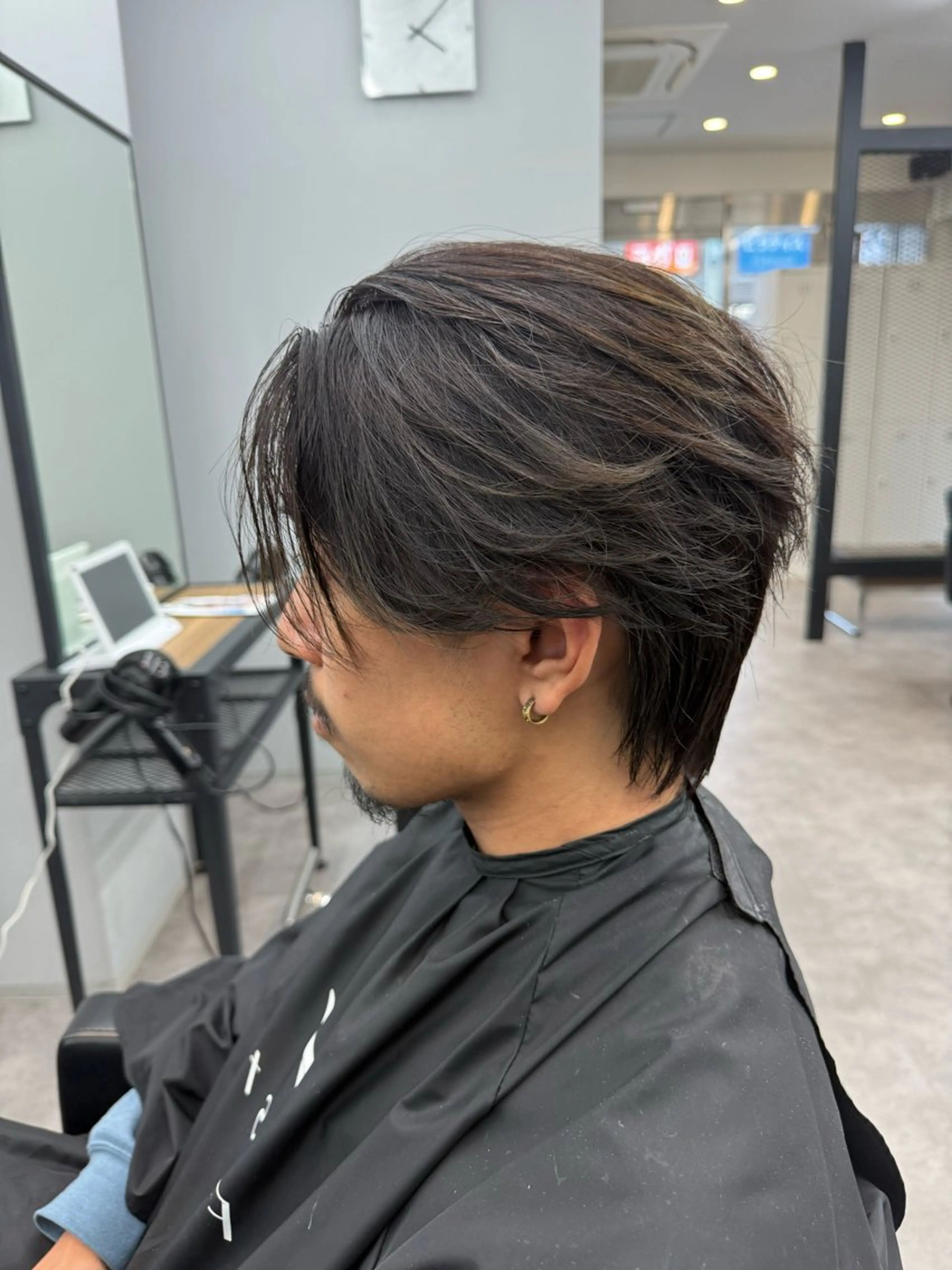 ショート カラー メンズ メンズブリーチ ブリーチ 後藤 優斗のヘアスタイル