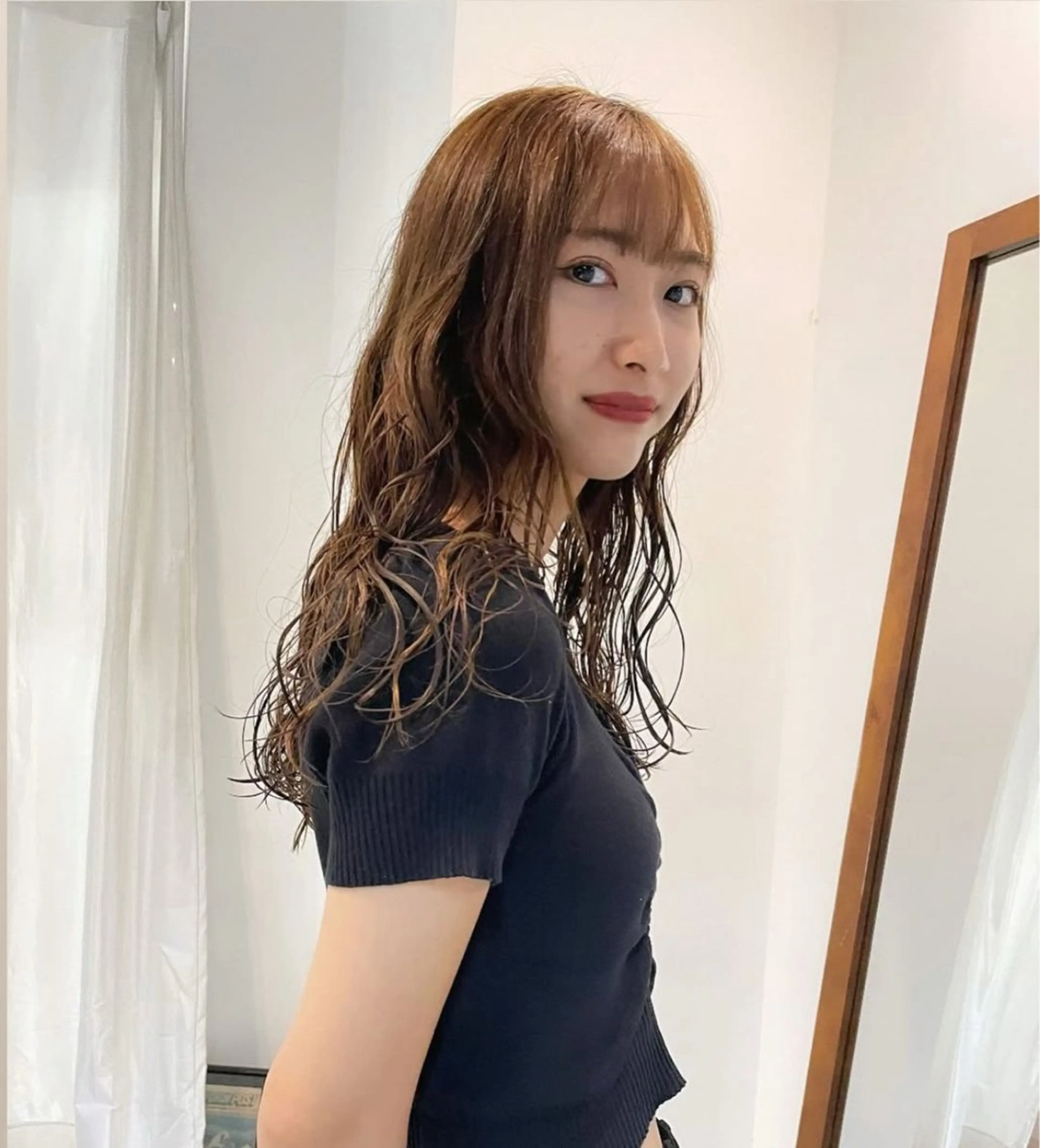 レディースパーマの写真