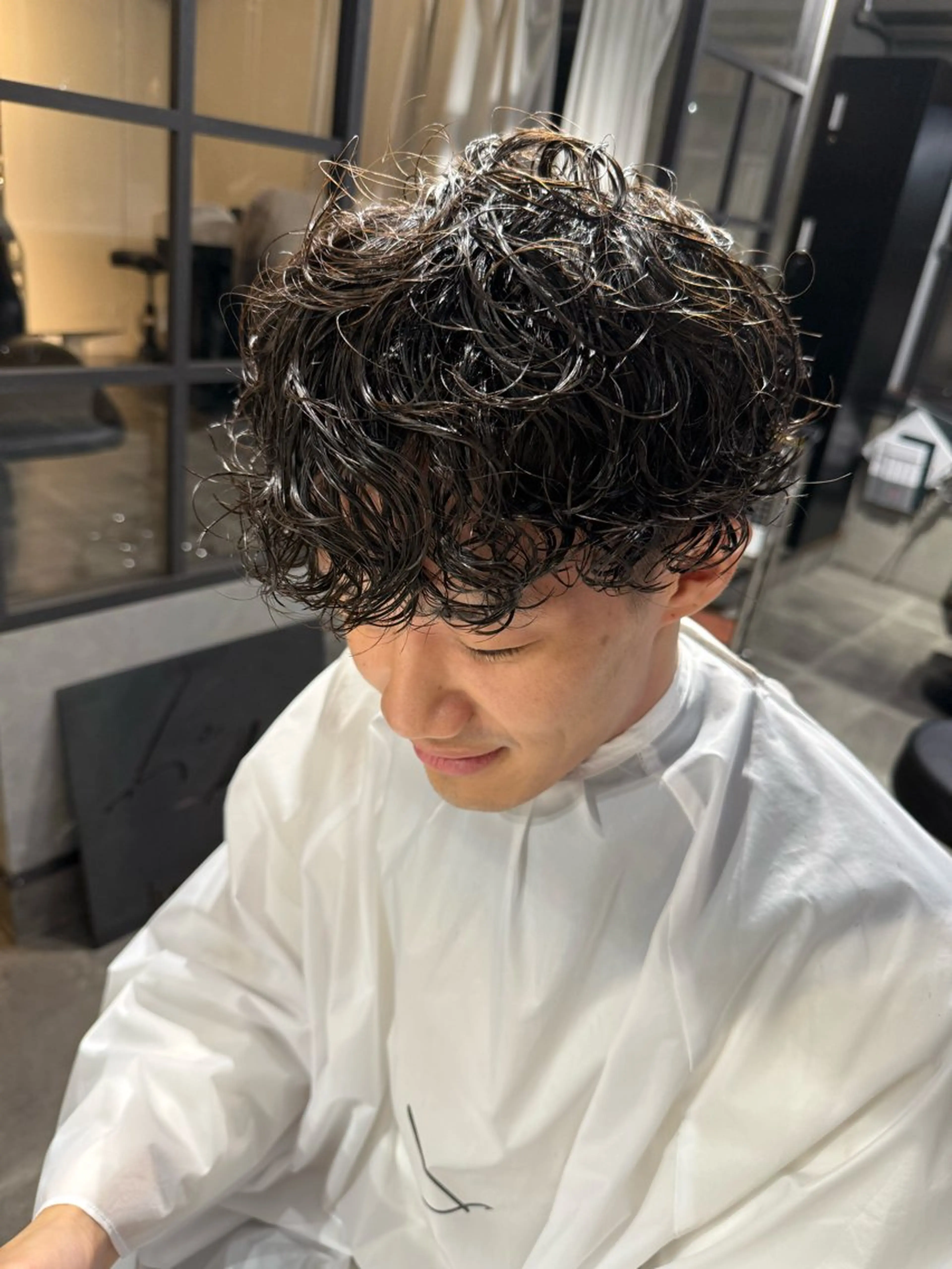 🧼men'sカット+シャンプーブロー込🧼の写真