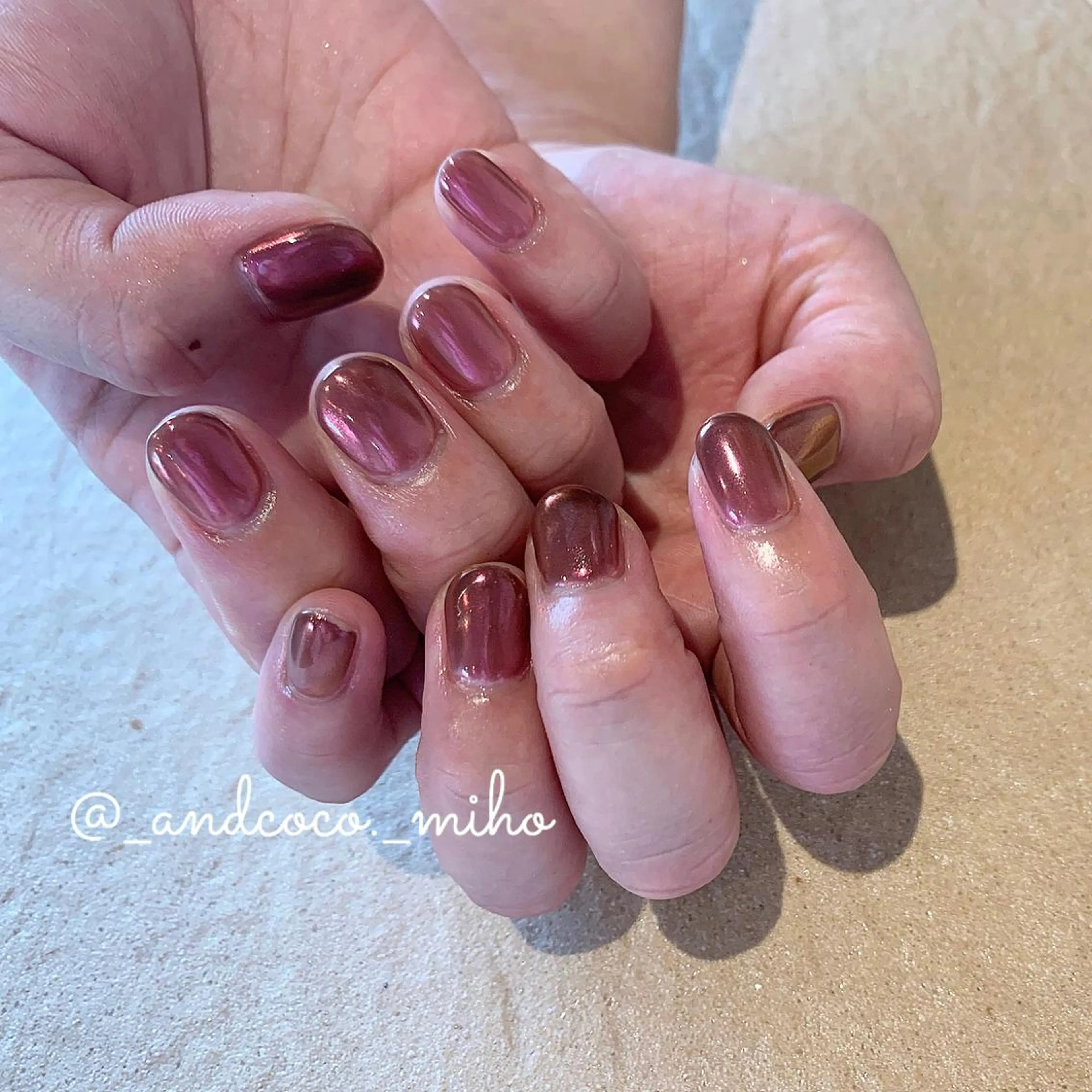 ネイル ハンドネイル I'm Me.所属・Nailist〻 mihoのネイルデザイン