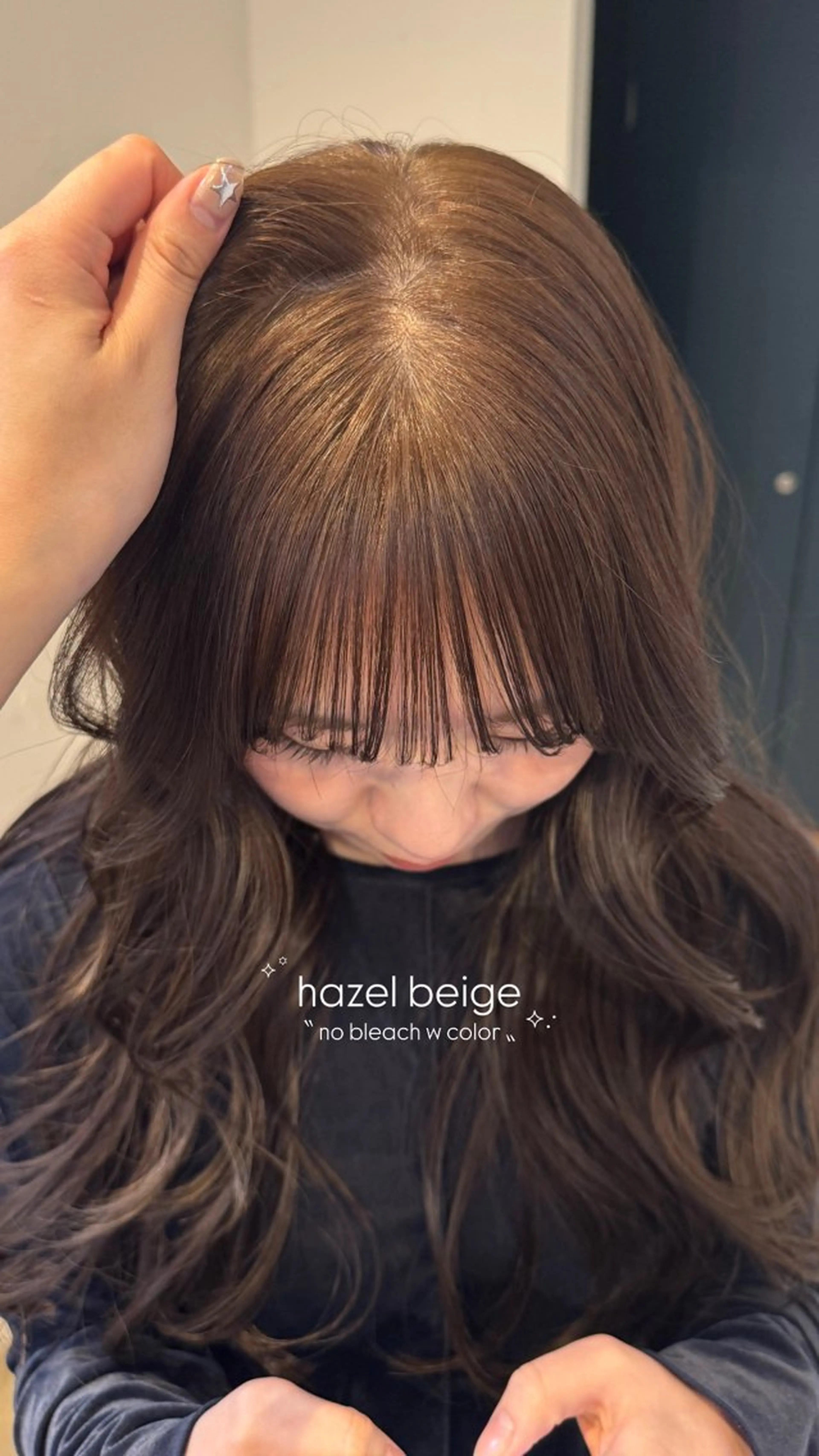 ロング カラー ヘアアレンジ ブリーチ 透明感カラー ダブルカラー ブリーチなしカラー ヘアカラー ᵐⁱᵏⁱᵏᵒ / レイヤー★のヘアスタイル