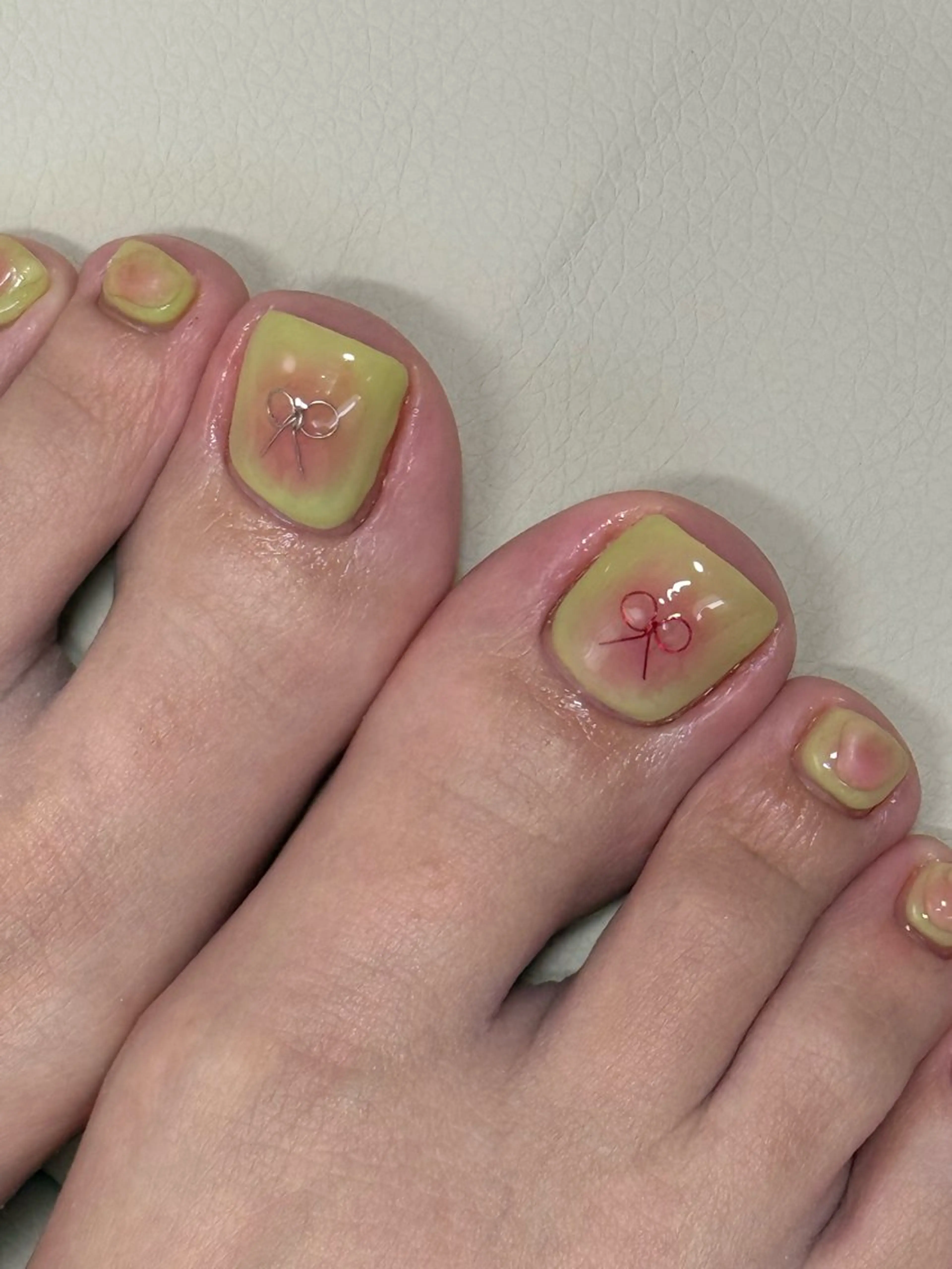 フット サンプルデザインの写真