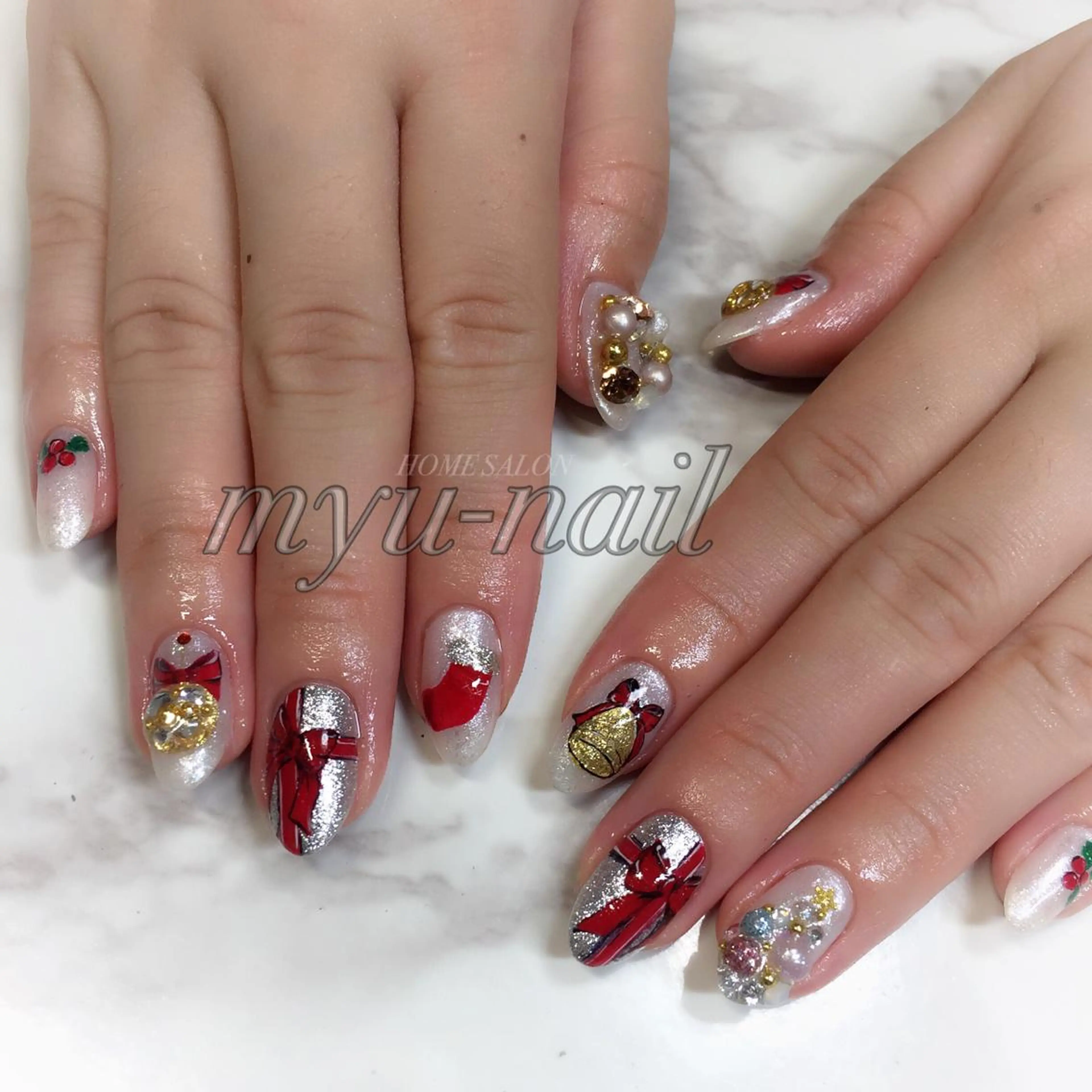 ネイル ホームサロン myu-nailのネイルデザイン