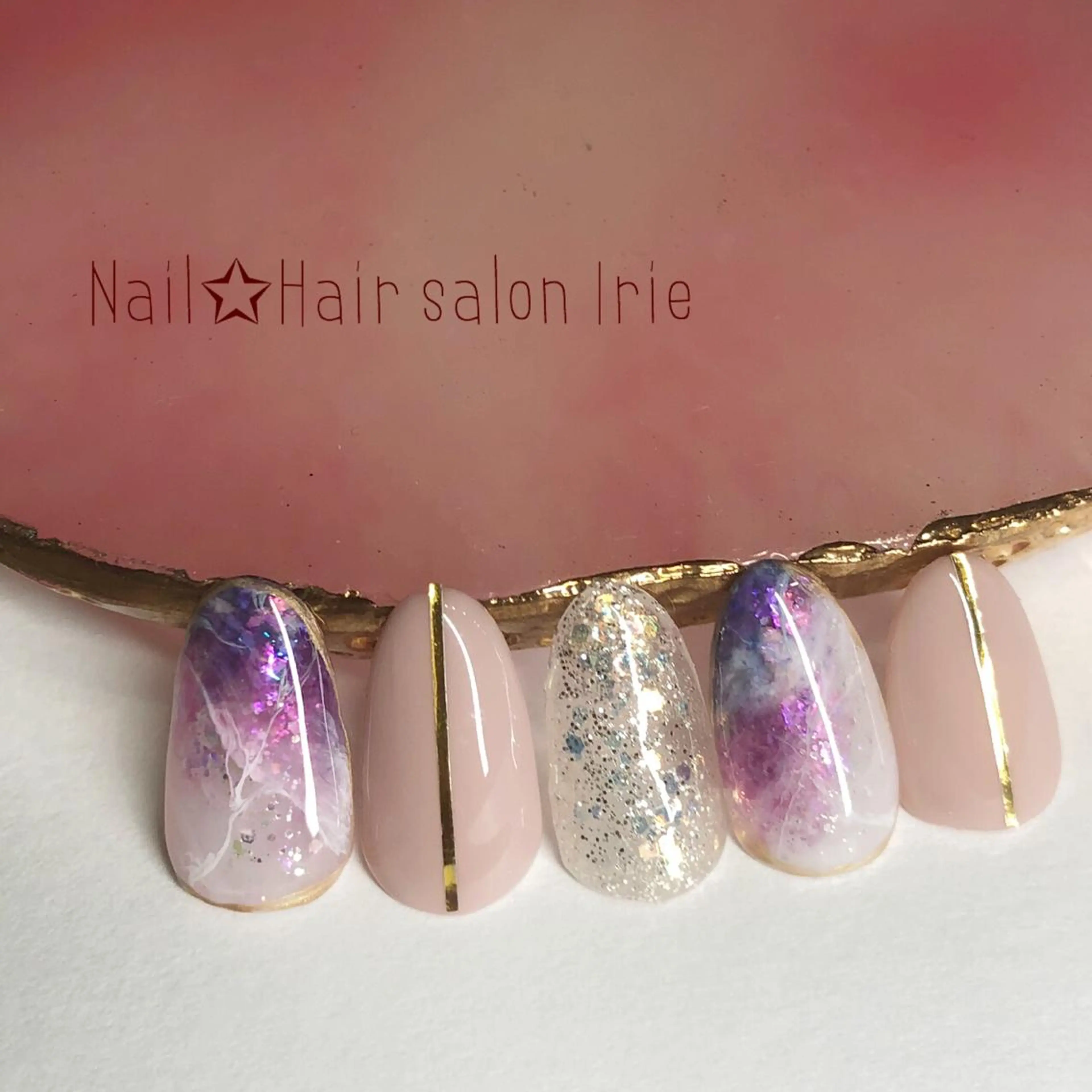 ネイル Hair salon Irie所属・與儀 知佳のネイルデザイン