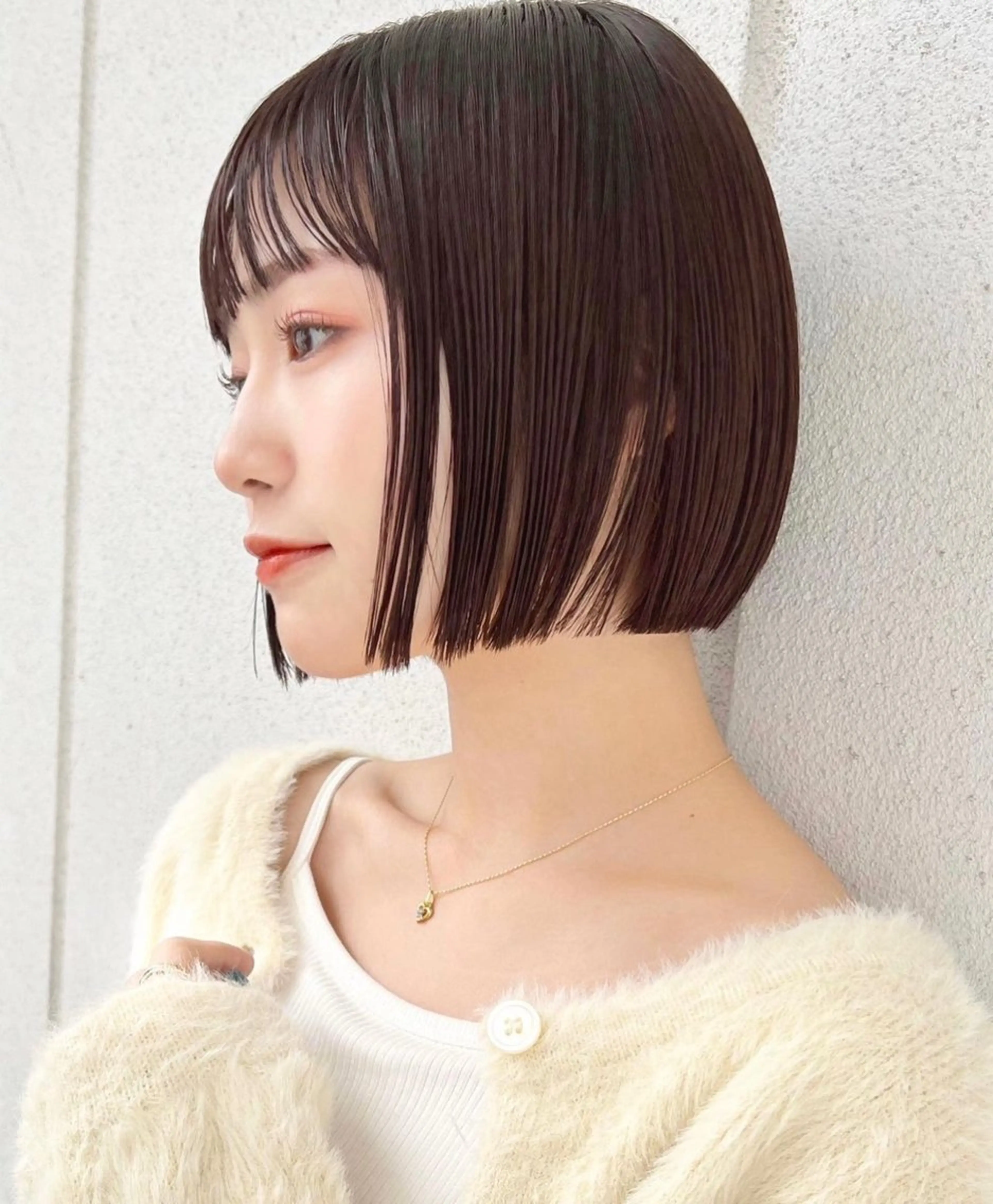 ショート ボブ 顔周りカット 撮影モデル様募集 直樹のヘアスタイル