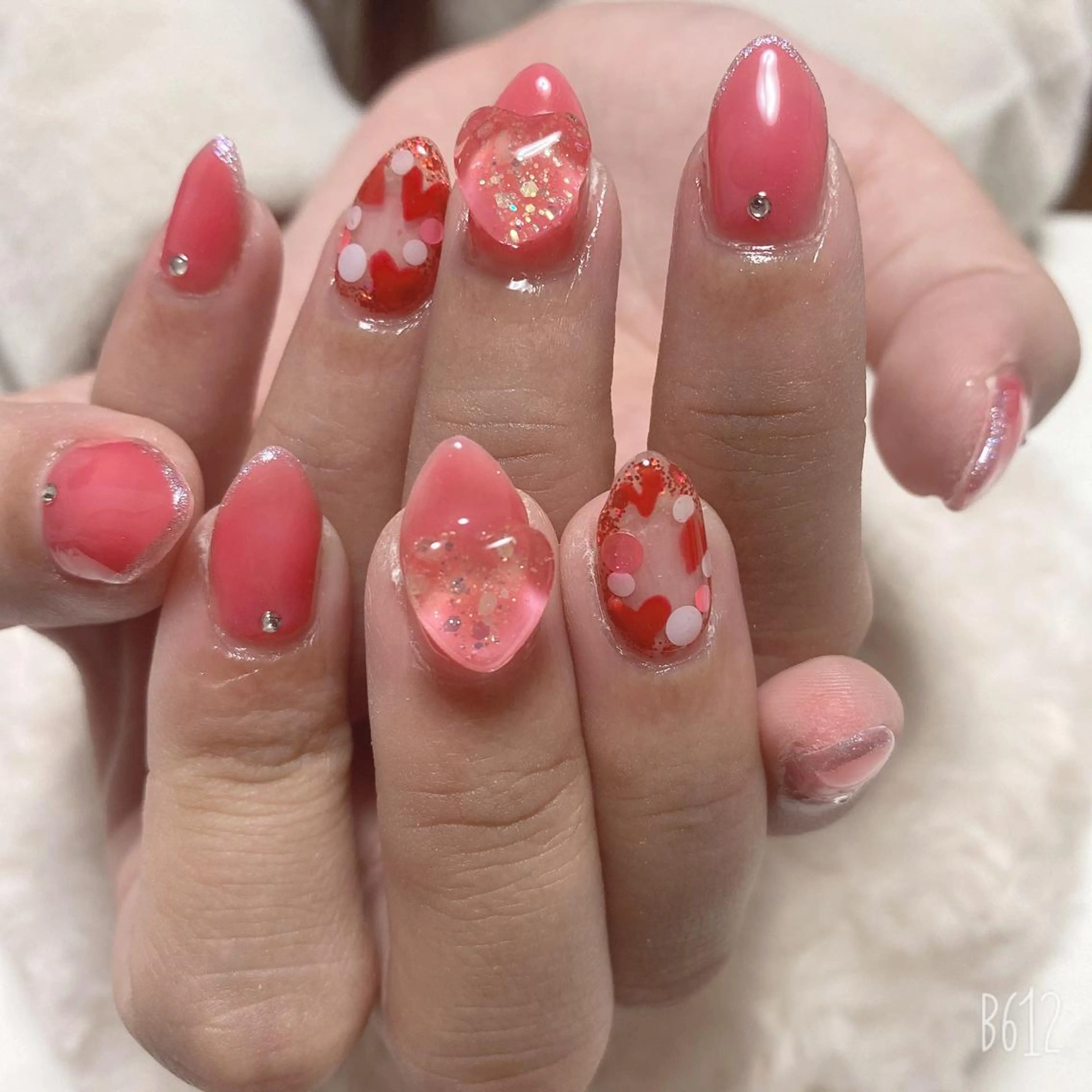 ネイル The Best Beauty受付担当のヘアスタイル