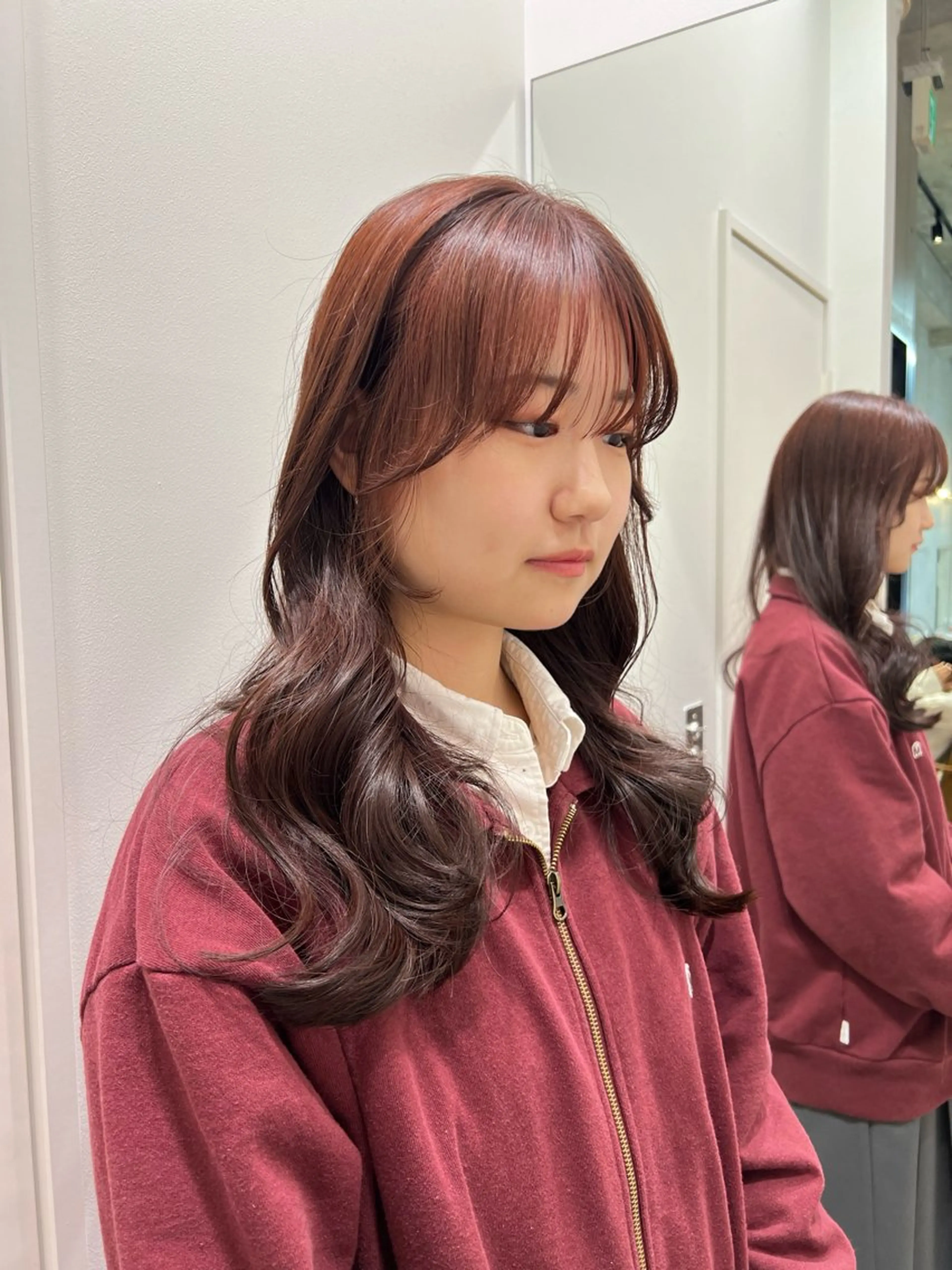 【💇🏼‍♀️前髪+顔周りカット💇🏼‍♀️ 】韓国風⌇流れるカット⌇シャンプー無しの写真