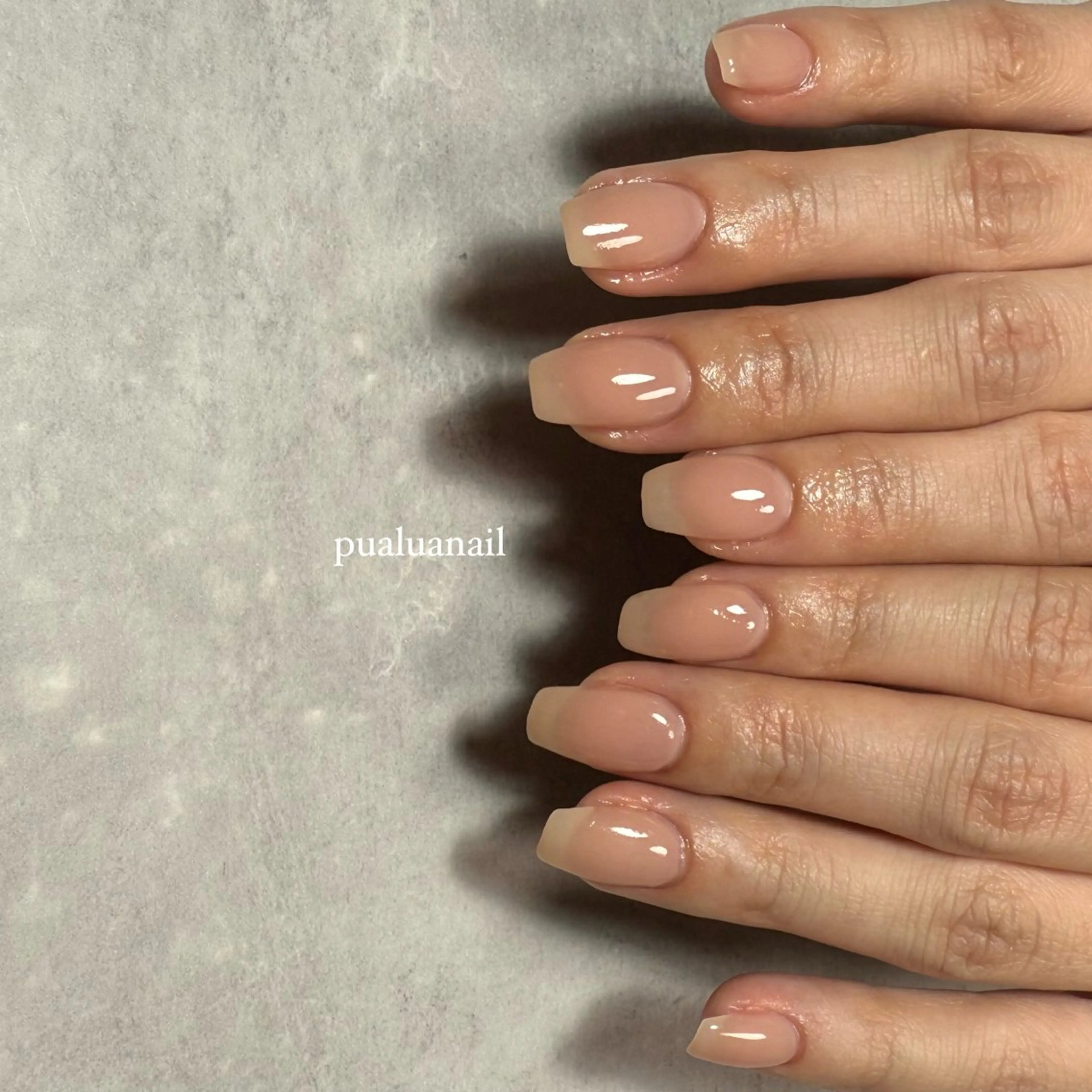 ネイル オフィスネイル ハンドネイル pualua miharuのネイルデザイン