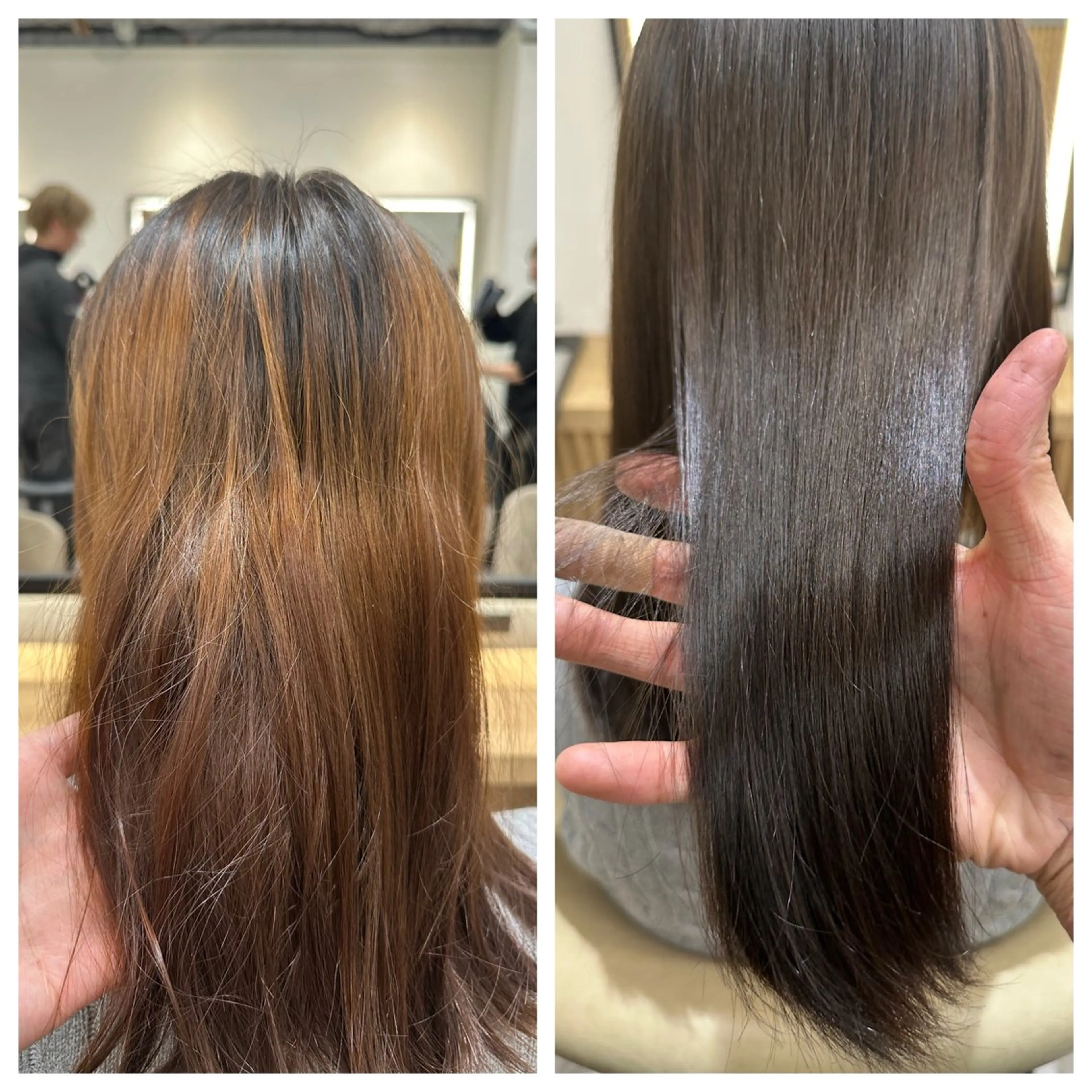 ミディアム ヘアカラー 藤村 将士のヘアスタイル