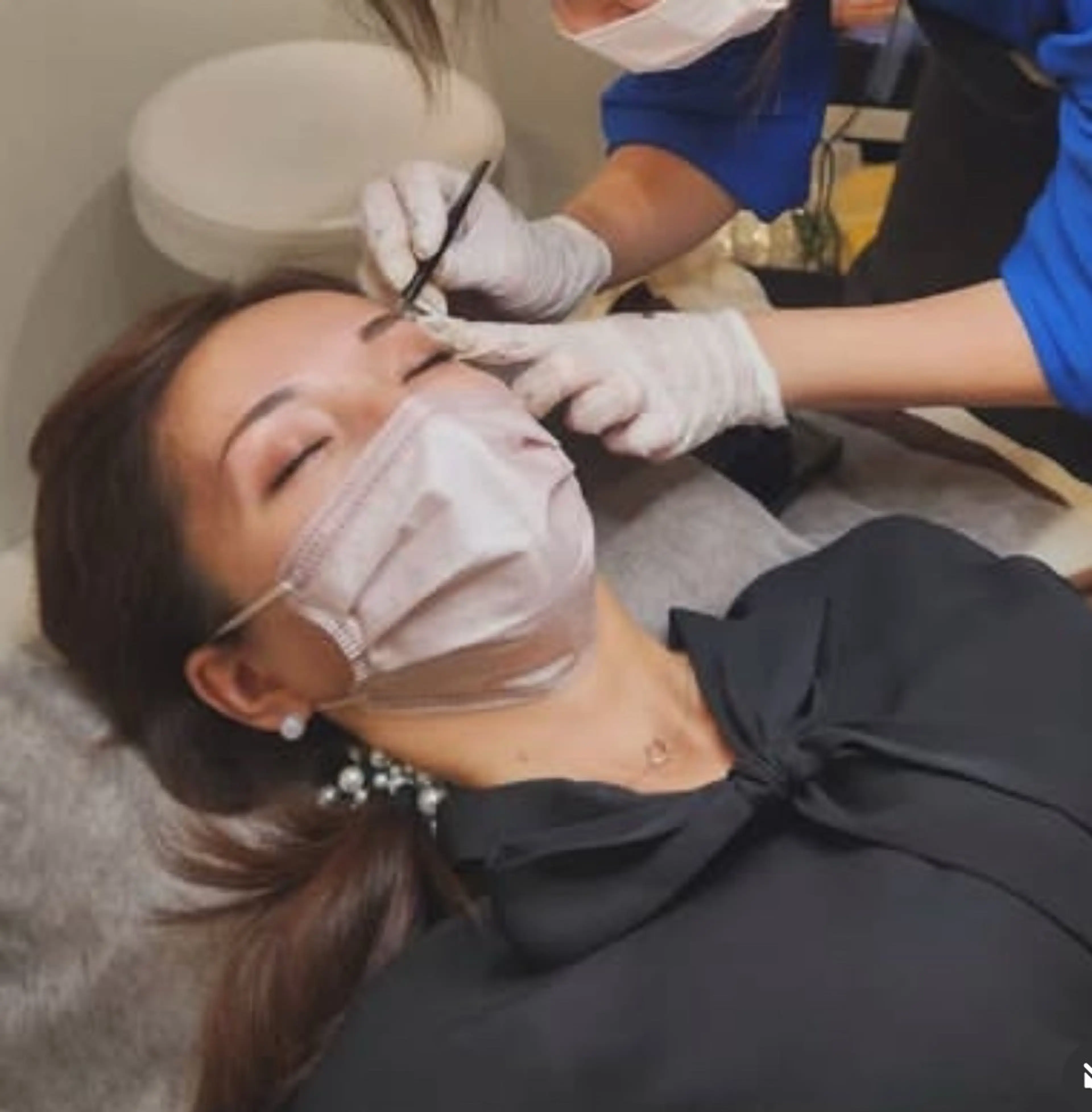 アイブロウ シェノン所属・原田 有紗のヘアスタイル