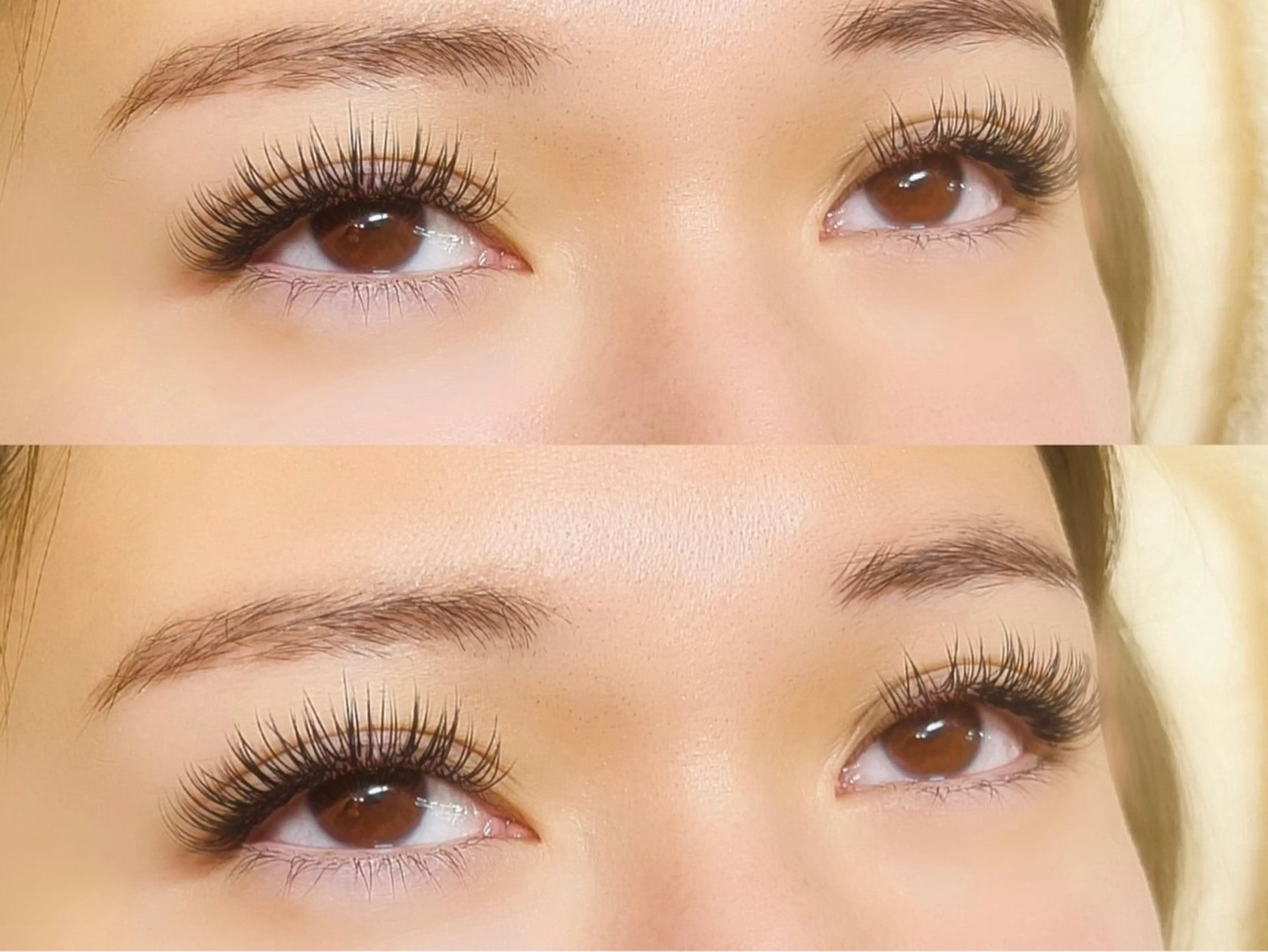 マツエク・マツパ 付け放題 バインドロック フラットラッシュ パリジェンヌラッシュリフト まつげパーマ マツエク オーロラ所属・AURORA RINAのマツエク・マツパデザイン