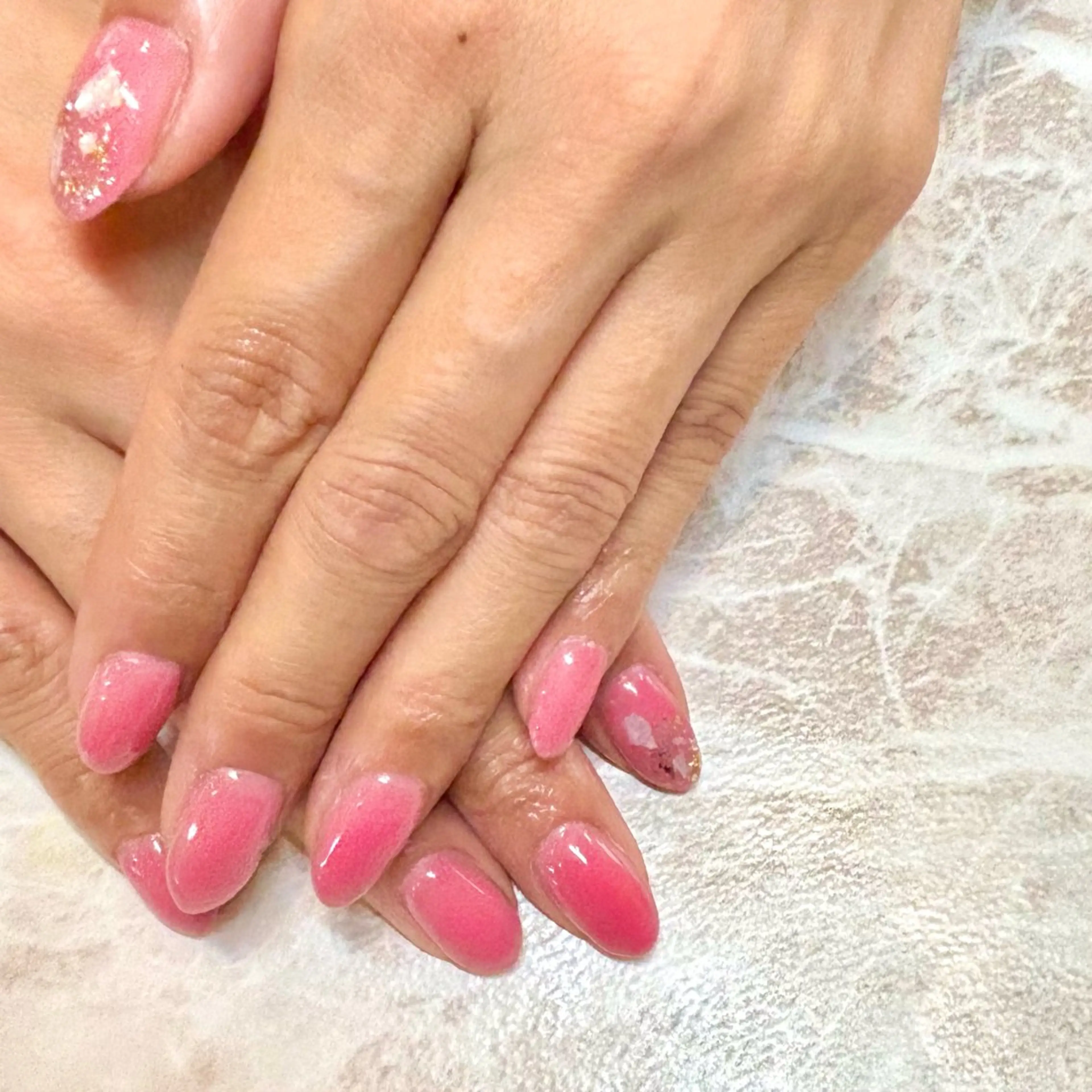 ネイル ピンク シンプルネイル SEPT NAIL こばやしのネイルデザイン
