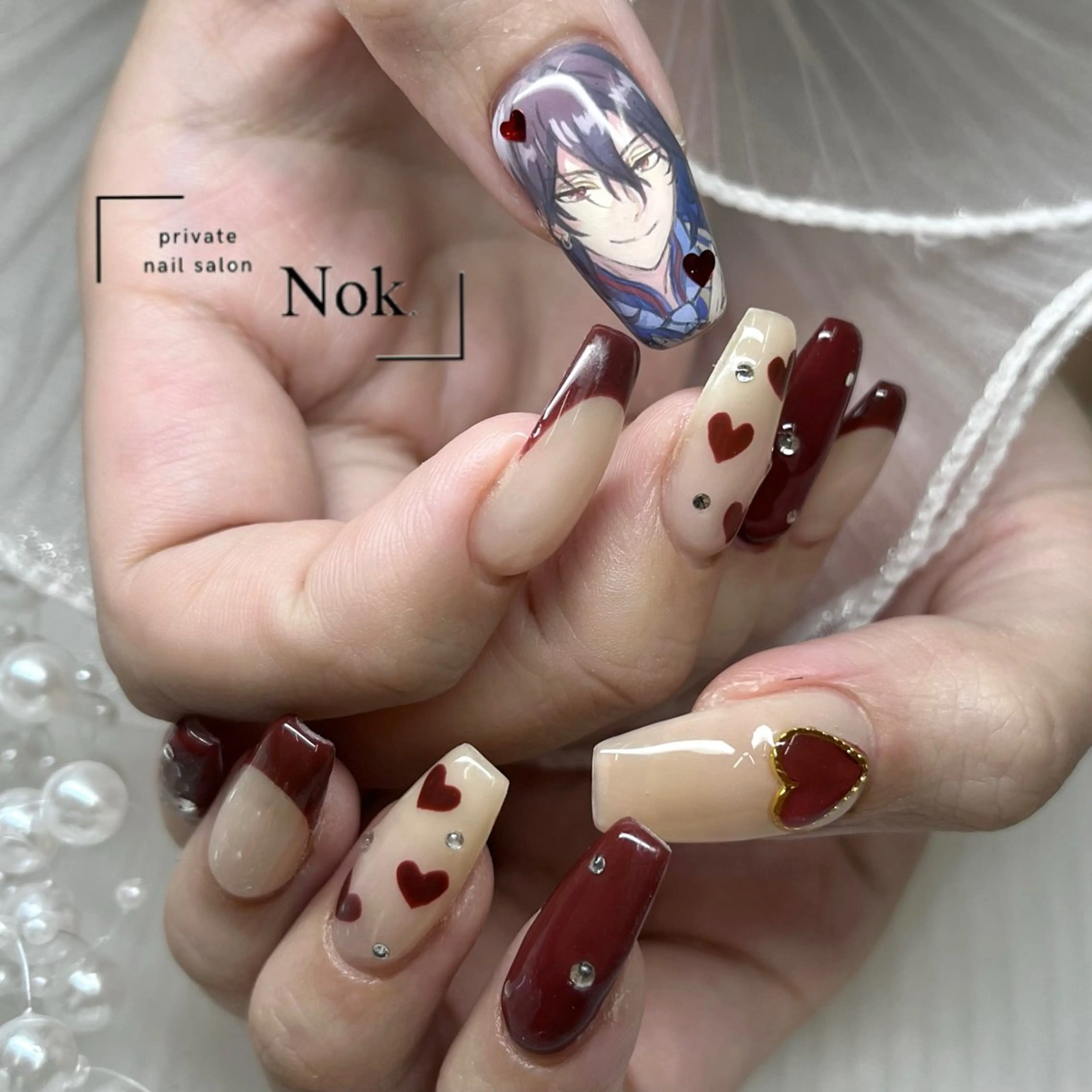 ネイル ハンドネイル 池袋痛ネイル Nok. 渡辺のネイルデザイン