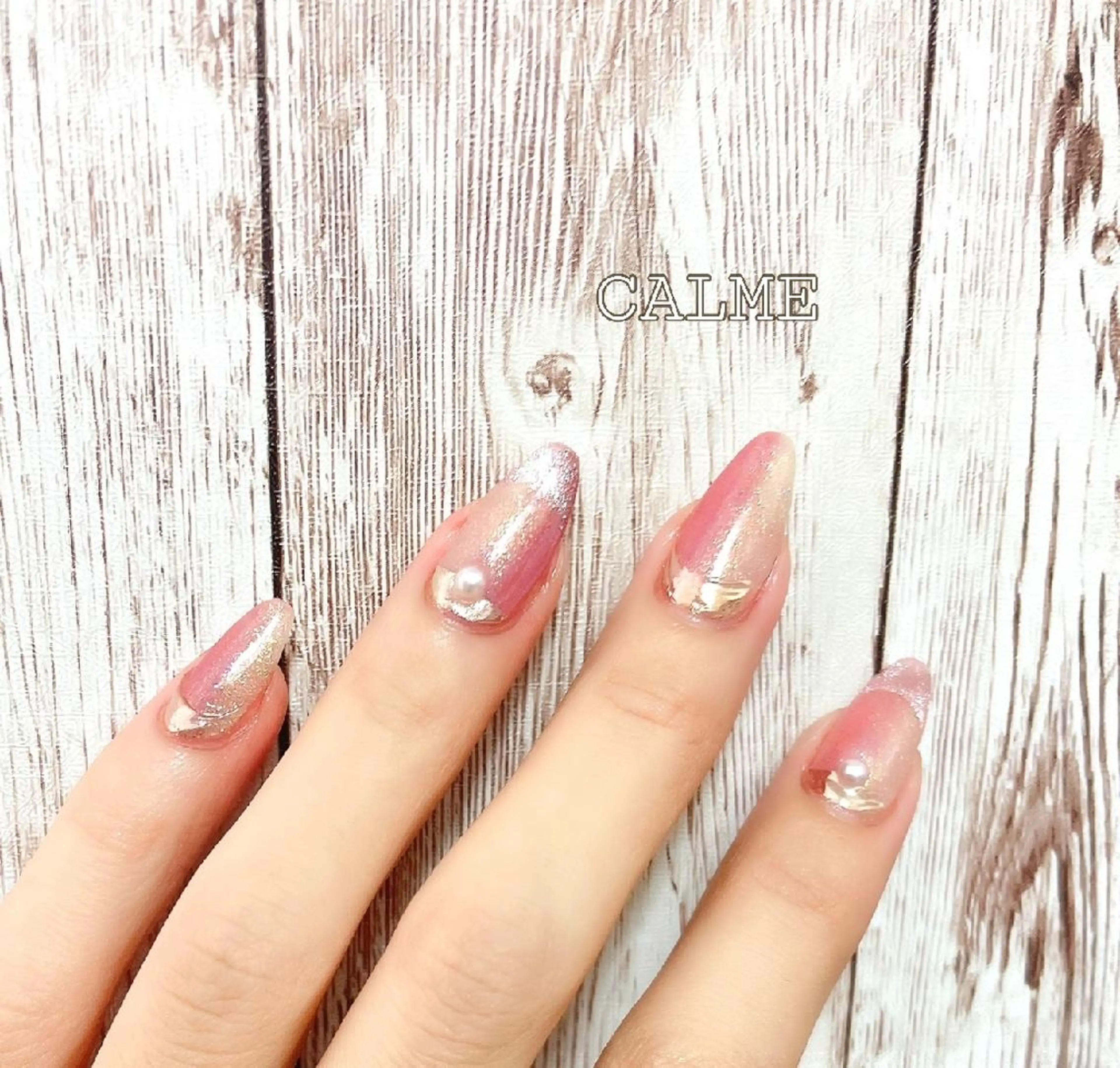 ネイル 持ち込み CALME ♡のネイルデザイン