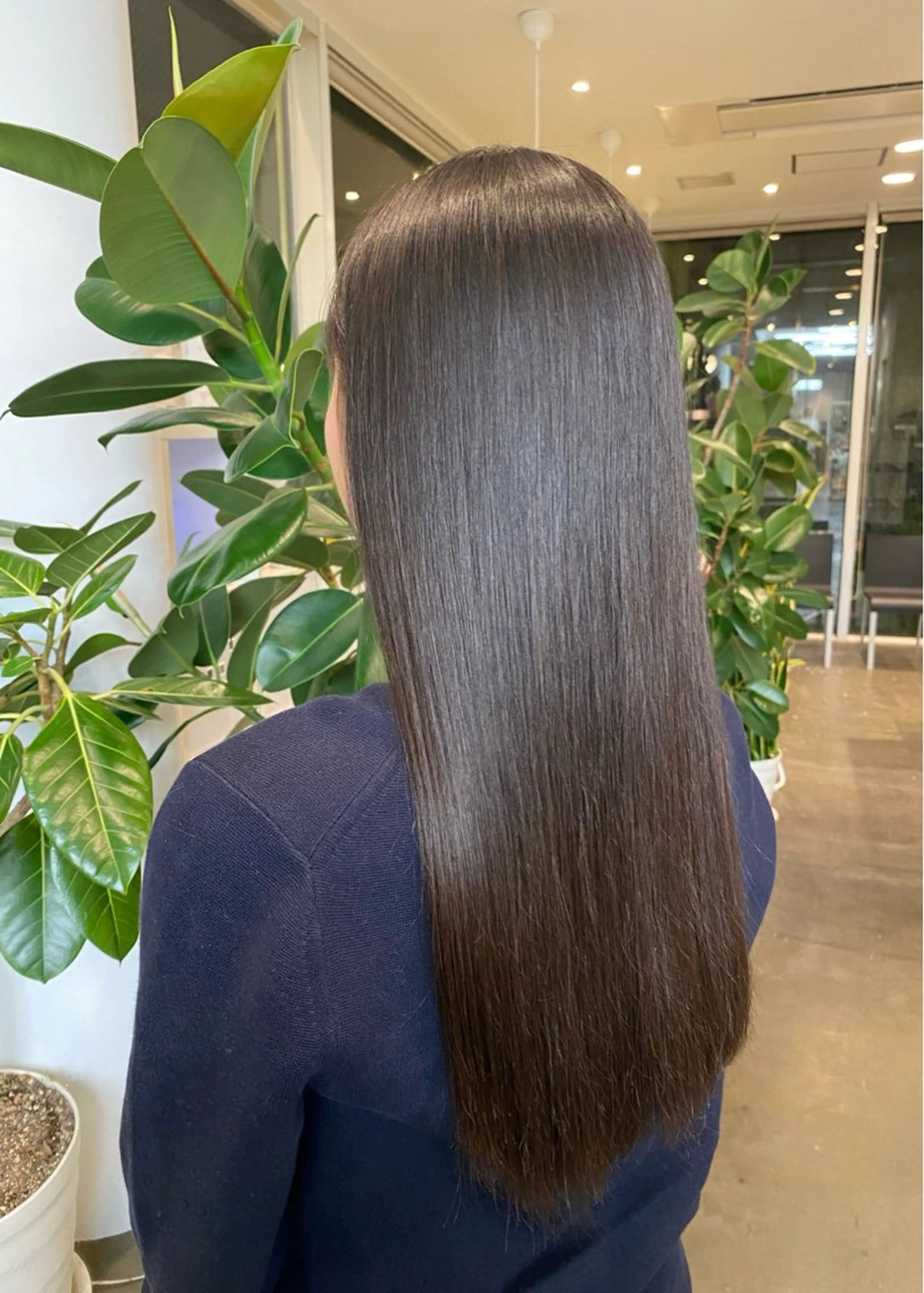 《日祝限定!!》🧡ストレートパーマ＋Aujuaクイックトリートメント＋超音波トリートメント(ケアプロ)🧡の写真