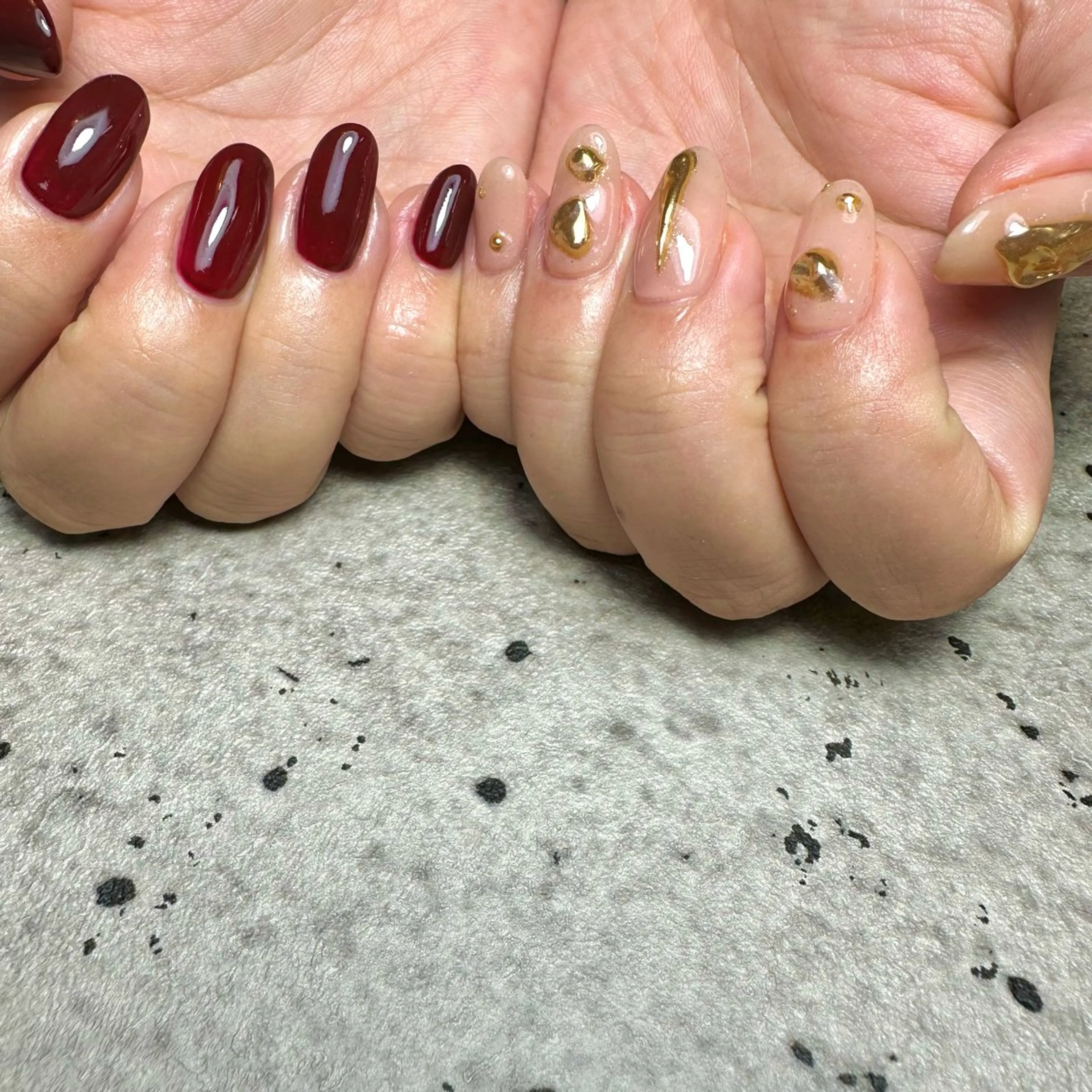 ネイル ハンドネイル フットネイル GéRanium Harukaのネイルデザイン